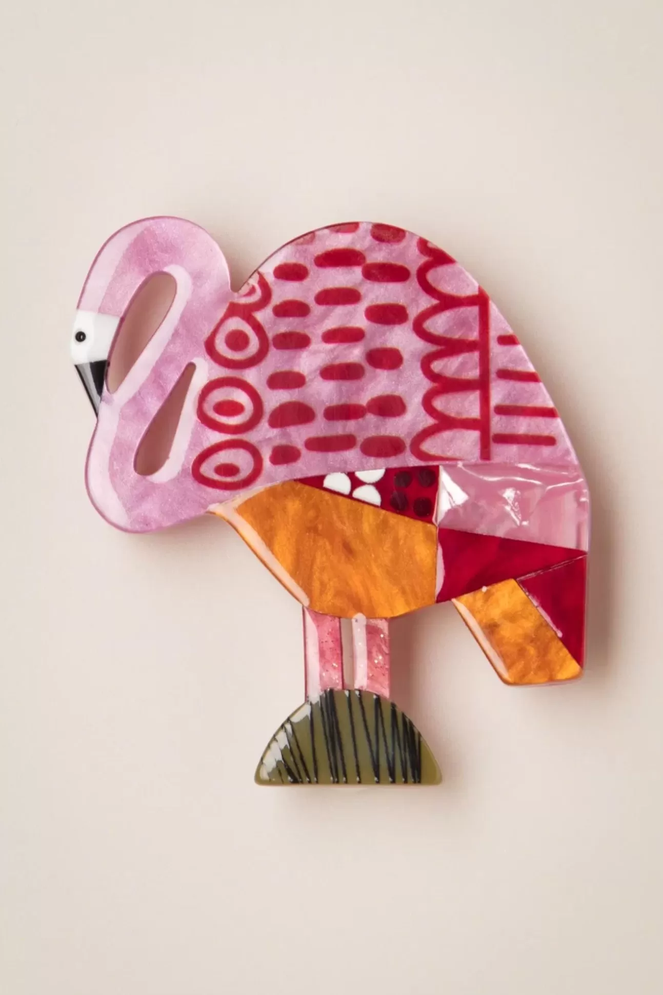 Sieraden | Erstwilder A Flamingo Named Honk Broche