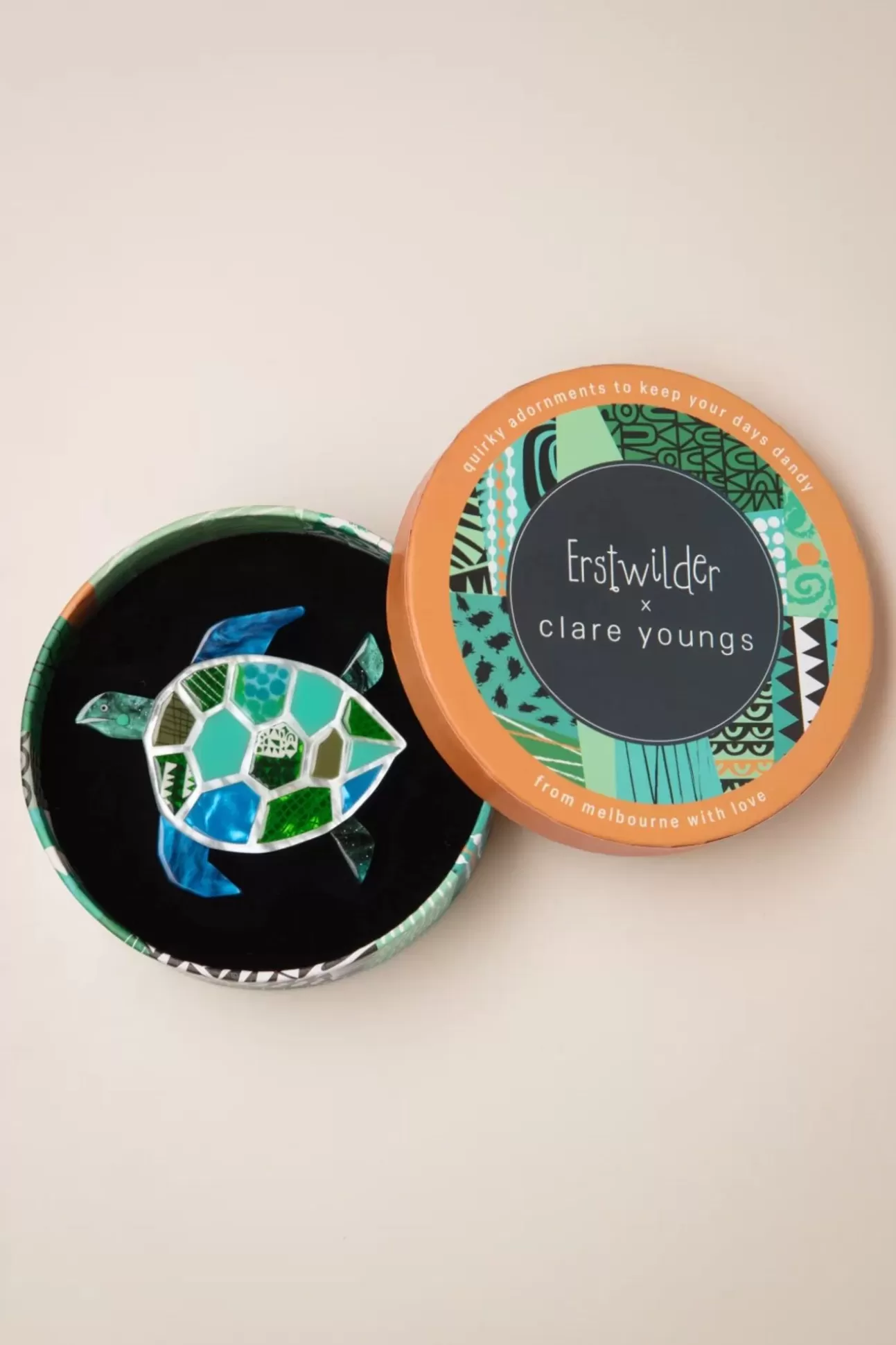 Sieraden | Erstwilder A Turtle Named Groar Broche