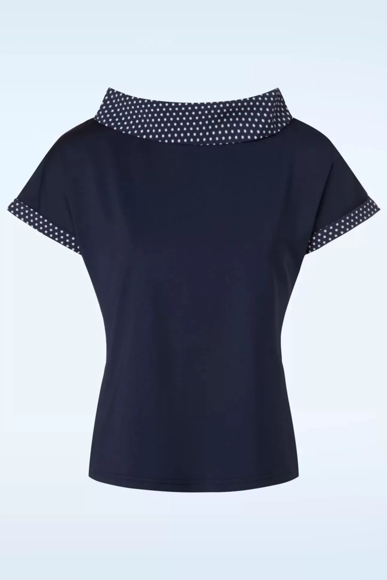 Blouses | Banned Retro Alicia Blouse In Marineblauw