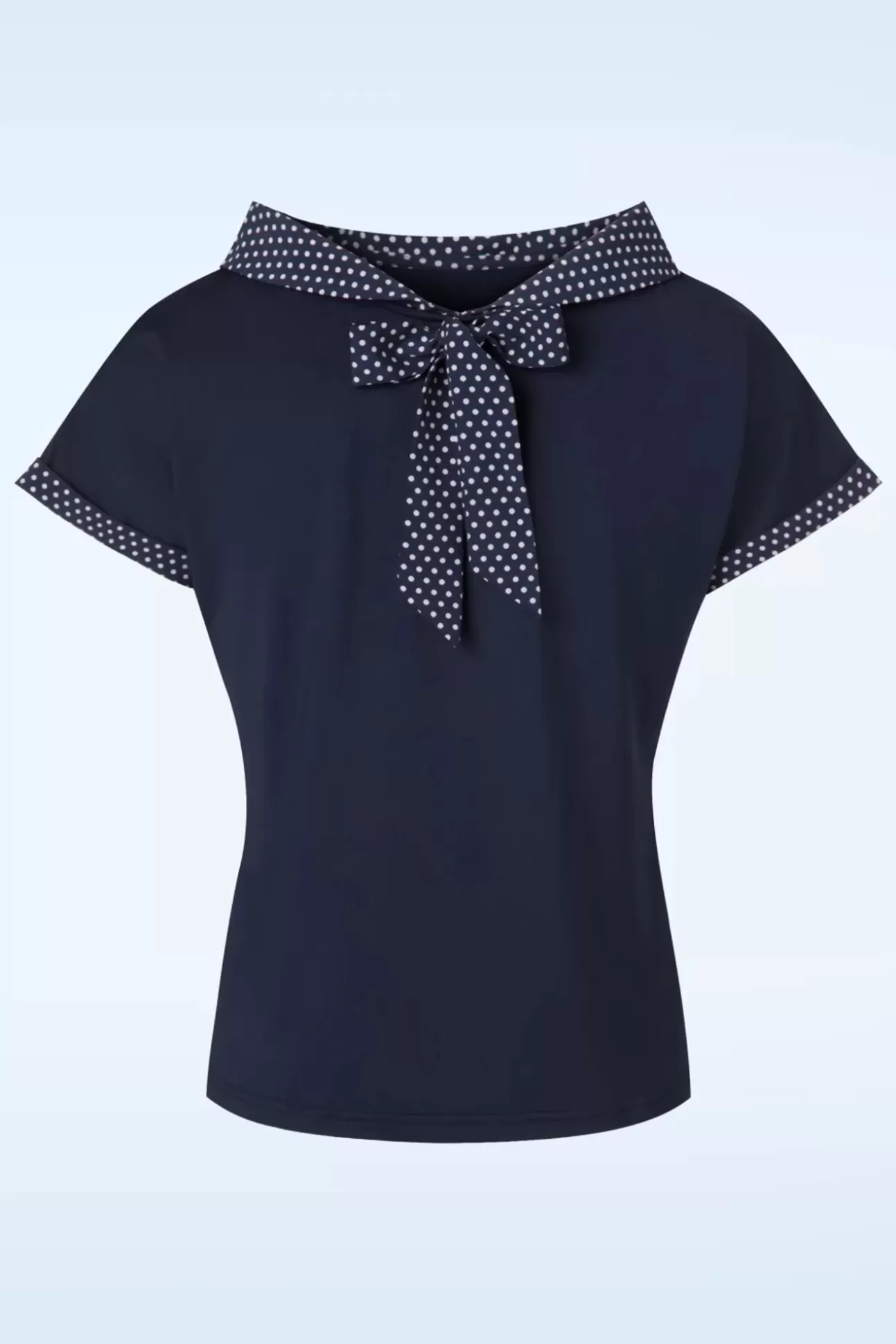 Blouses | Banned Retro Alicia Blouse In Marineblauw