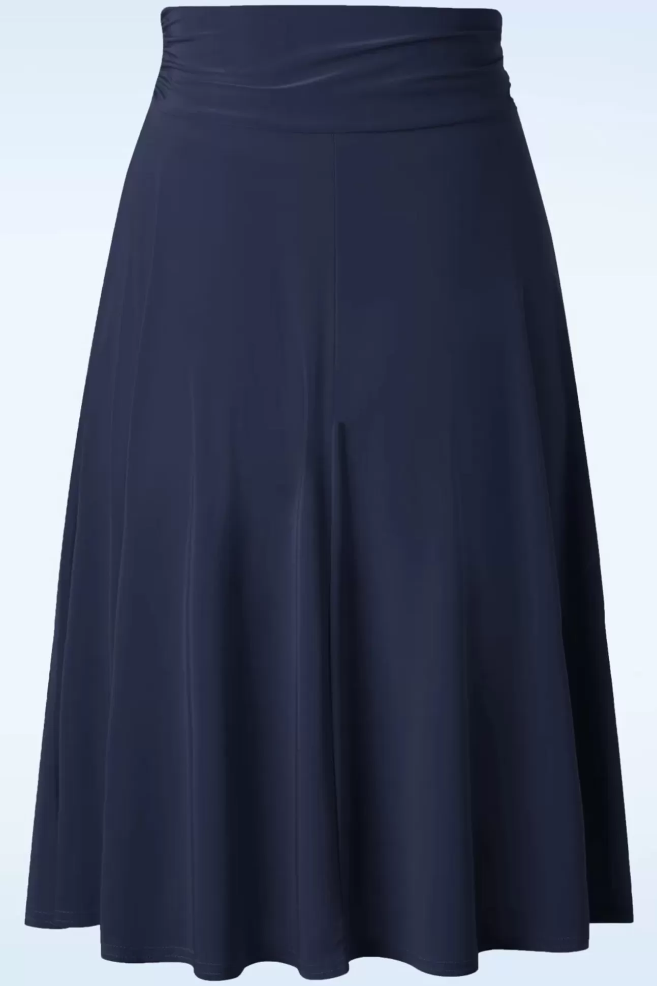 Rokken | Vintage Chic for Topvintage Aliyah Swingrok In Marineblauw