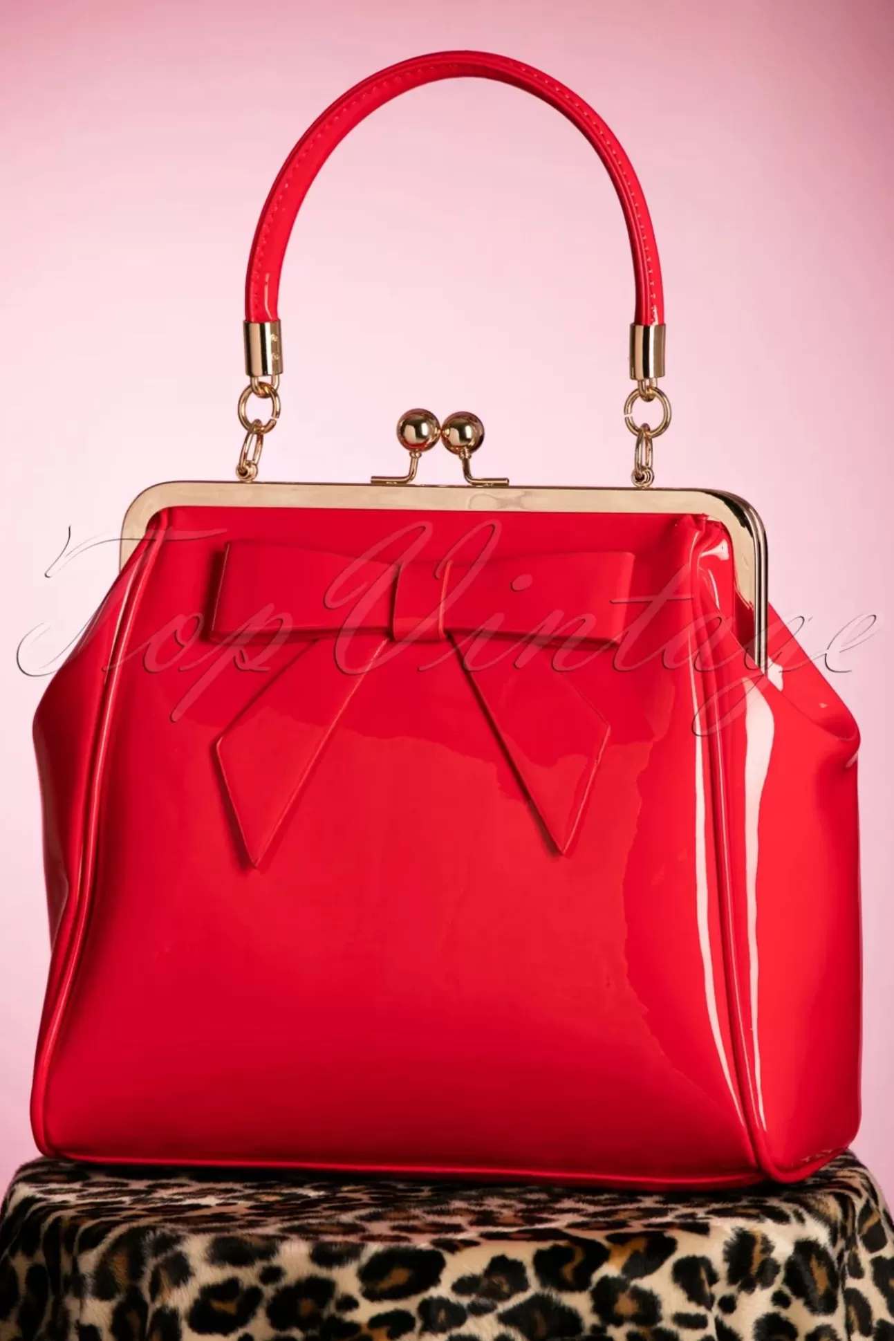 Tassen | Banned Retro Amerikaanse Vintage Patenttas In Rood