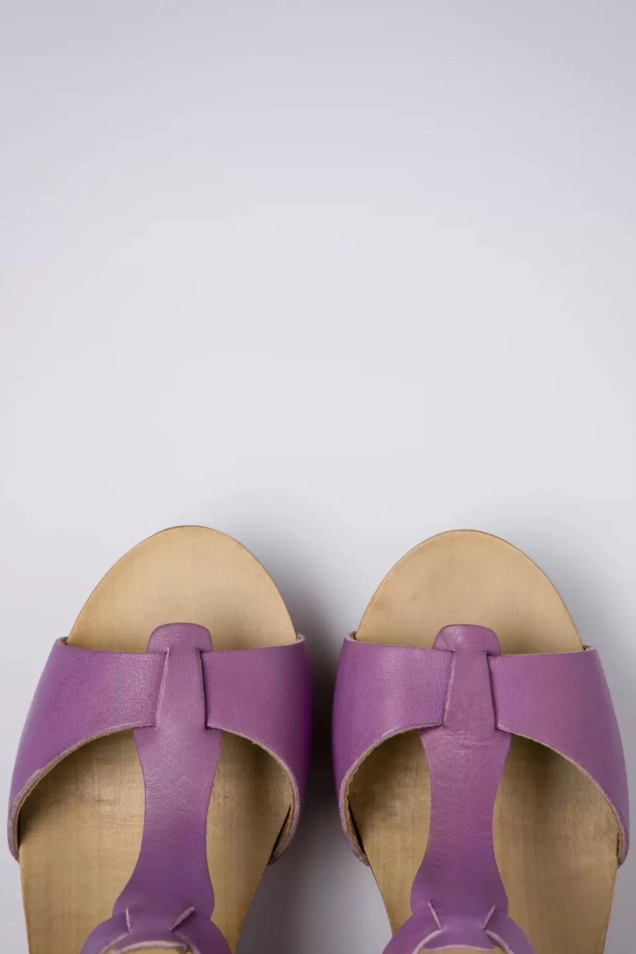 Sandalen | Gru00fcnbein Amy Clogs In Lila