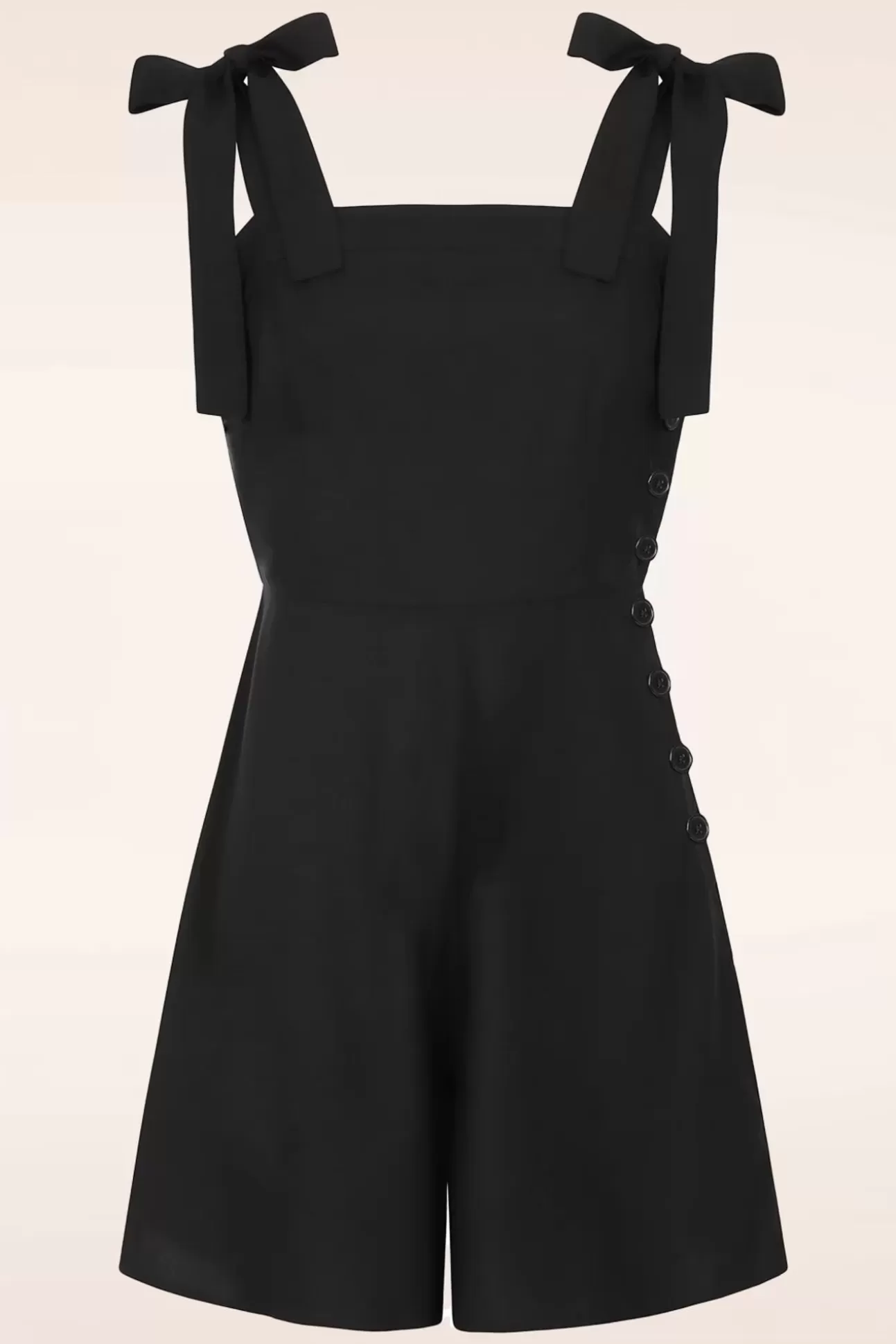 Playsuits & Jumpsuits | Collectif Clothing Belinda Effen Playsuit In Zwart