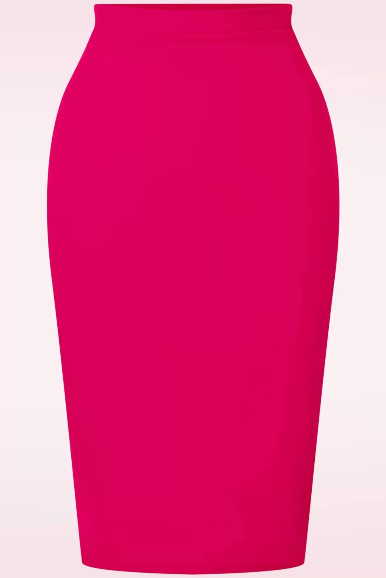 Rokken | Vintage Chic for Topvintage Bella Midi Rok In Magenta