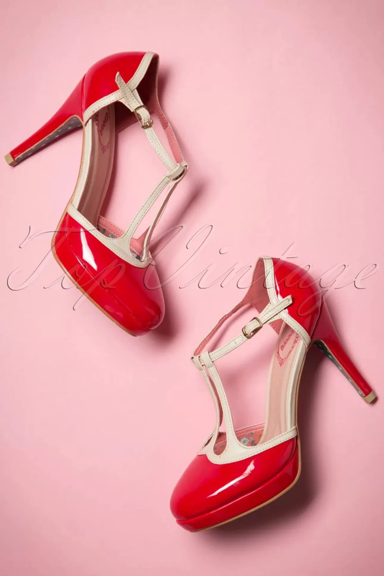 Pumps | Banned Retro Betty Pumps In Rood