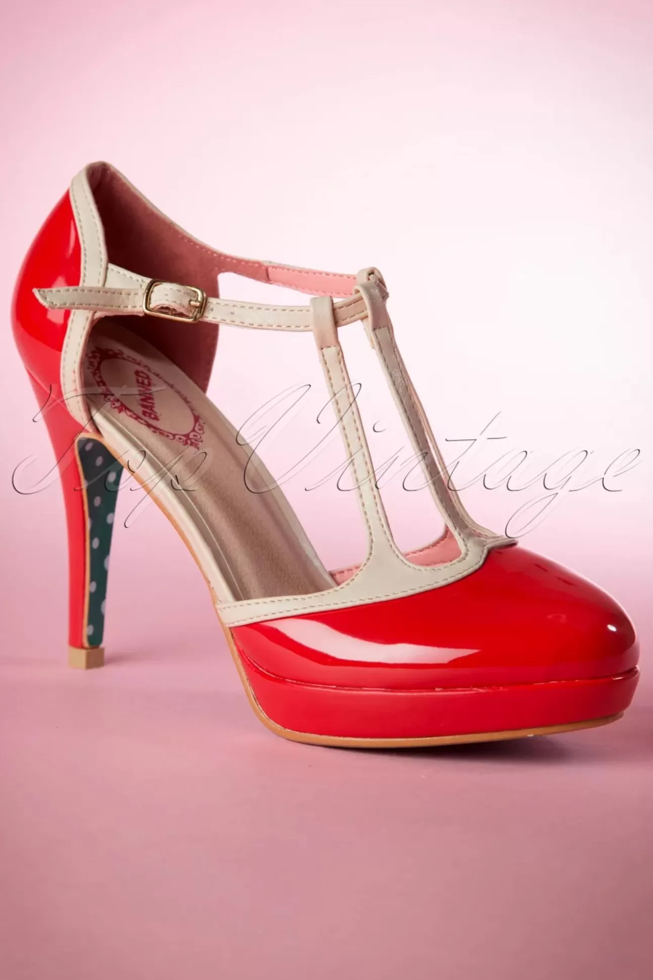 Pumps | Banned Retro Betty Pumps In Rood