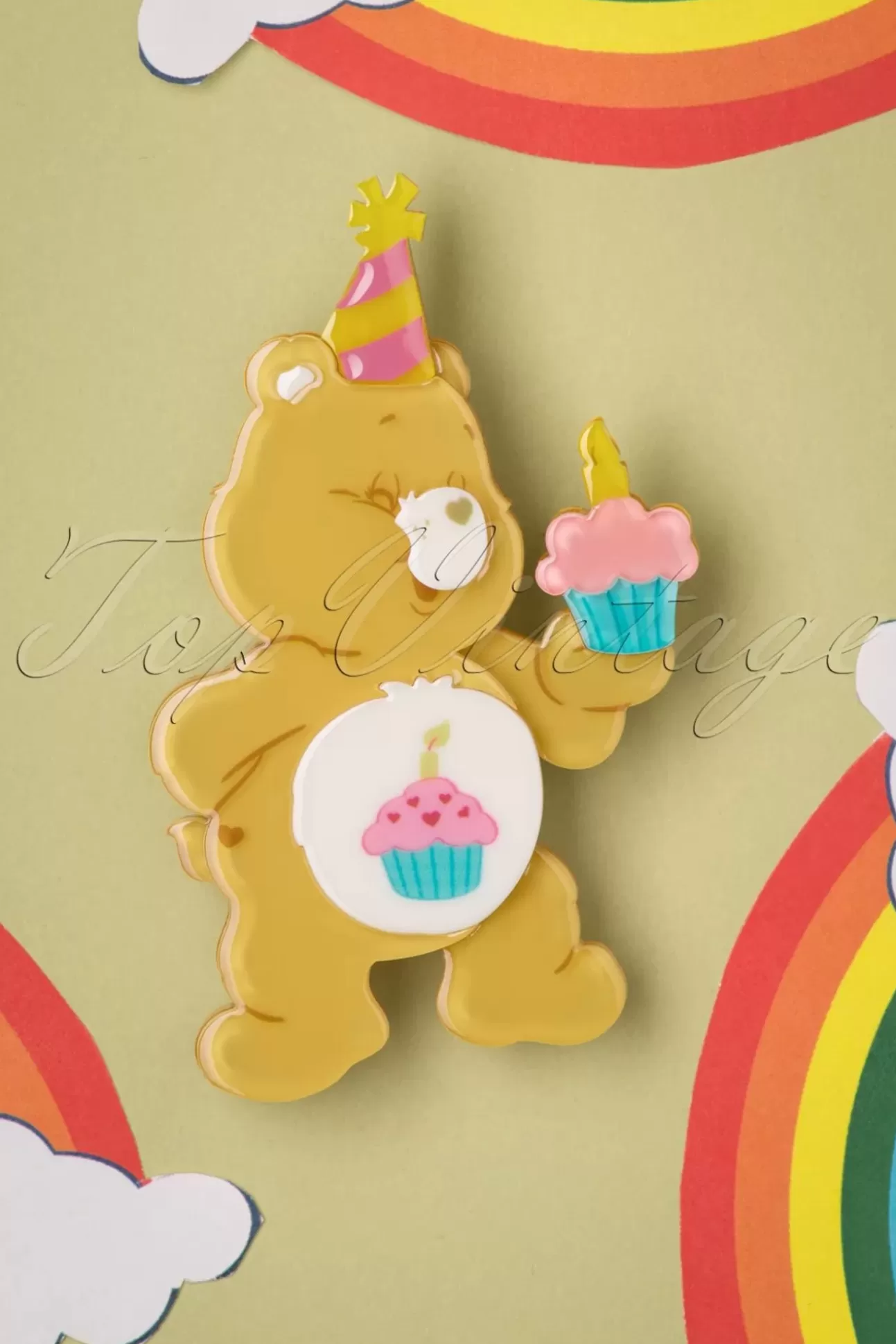 Sieraden | Erstwilder Birthday Bear'S Cake Broche