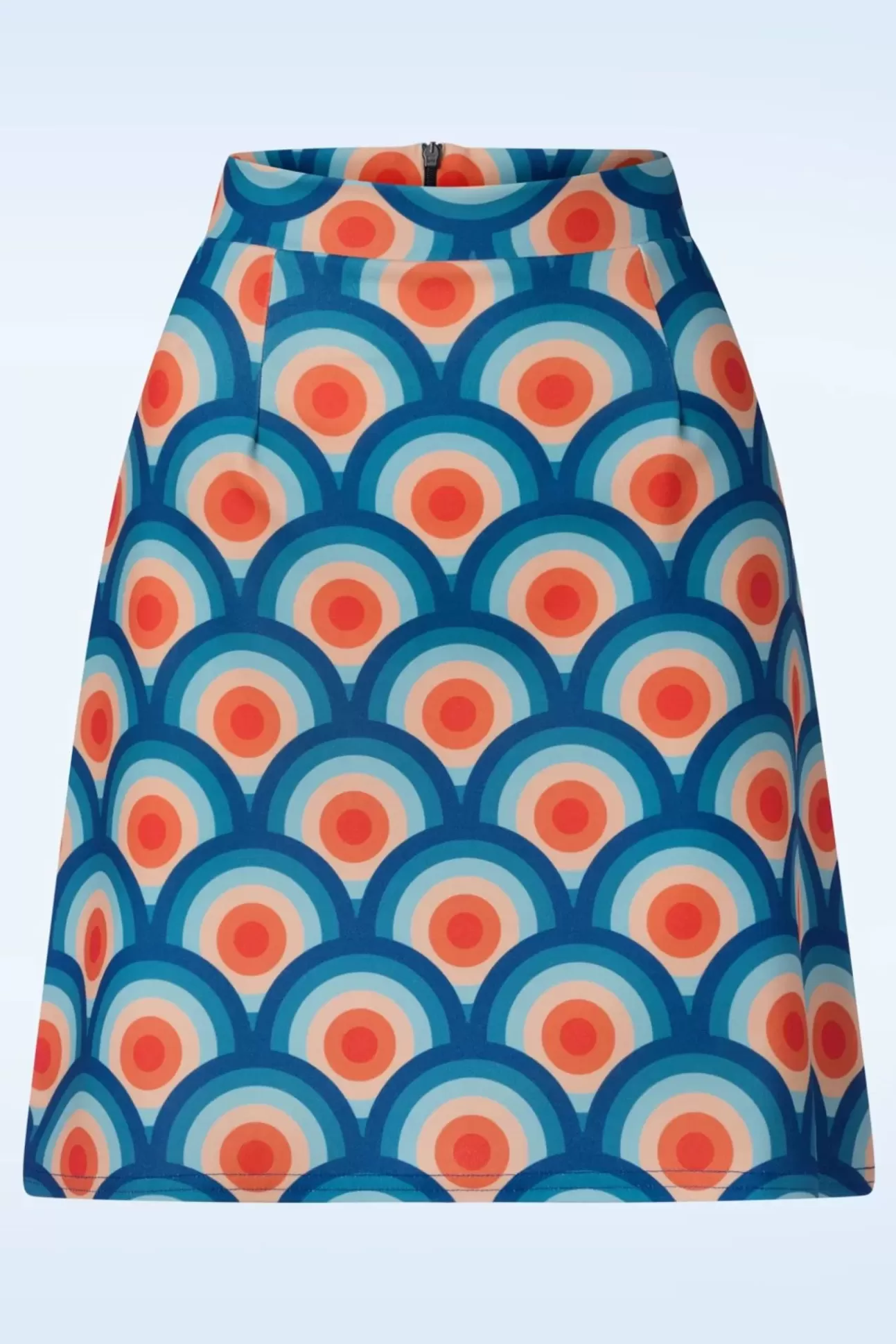 Rokken | Vintage Chic for Topvintage Bobby Retro Rok In Cirkel Geo Print