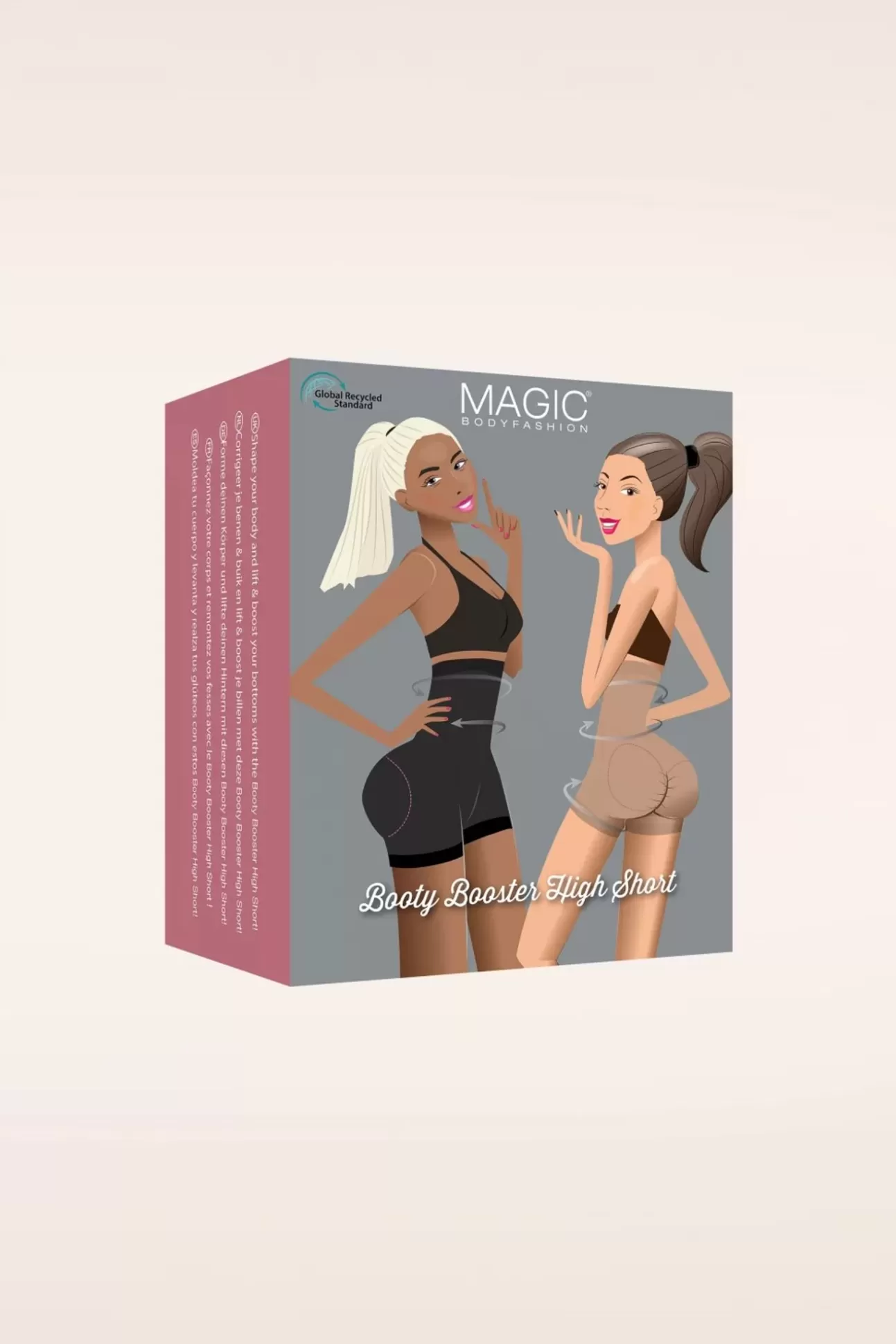 Shapewear | MAGIC Bodyfashion Booty Booster High Short In Zwart