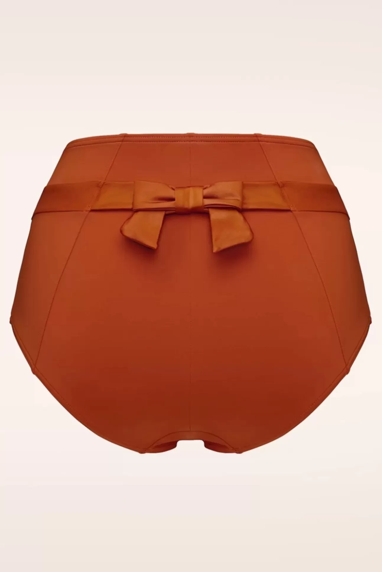 Bikini'S | Marlies Dekkers Cache Coeur High Waist Bikini Broekje In Roest Oranje
