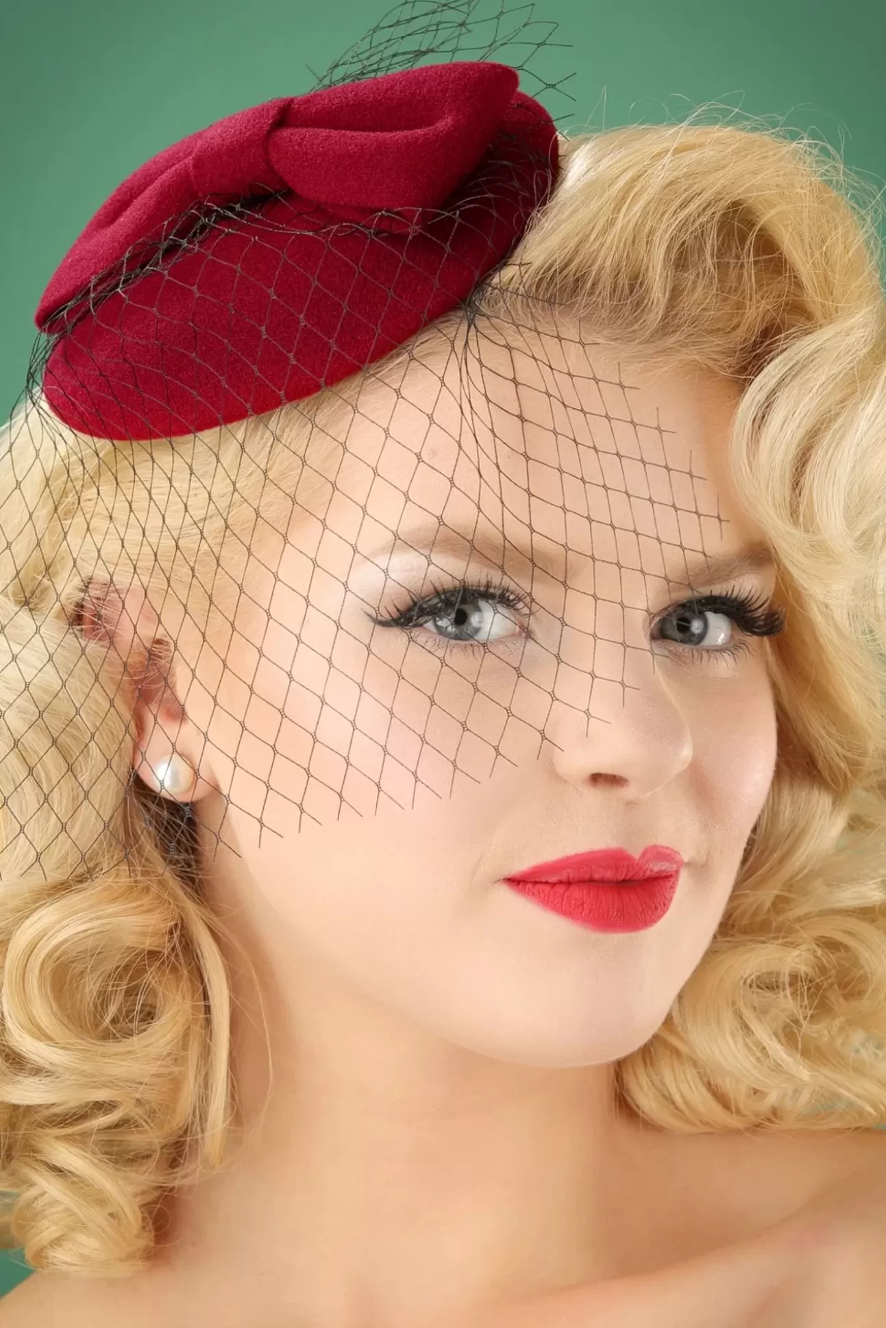 Haaraccessoires | Banned Retro Candice Hoed In Rood