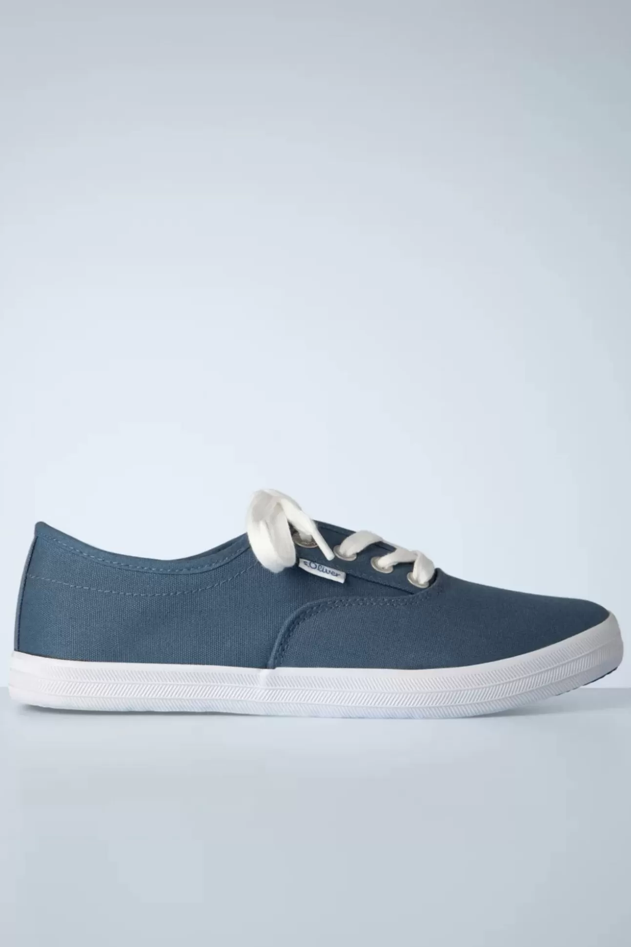 Sneakers | s.Oliver Canvas Sneakers In Indigo Blauw