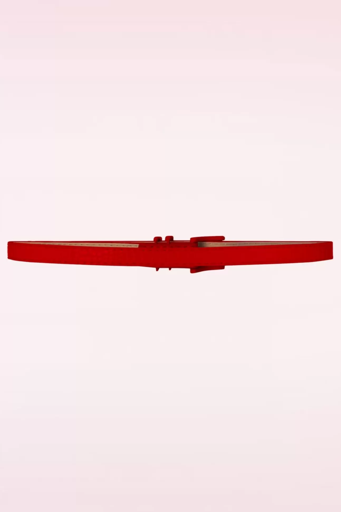 Riemen | Banned Retro Cecile Riem In Krokodillenrood