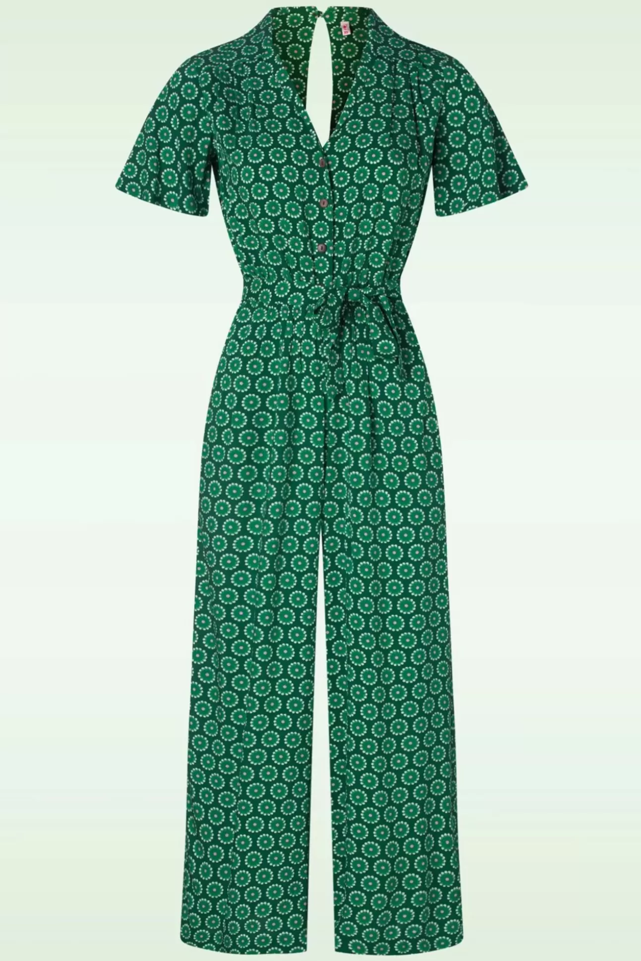 Playsuits & Jumpsuits | Blutsgeschwister Charming Steps Jumpsuit In Lively Cute Flower