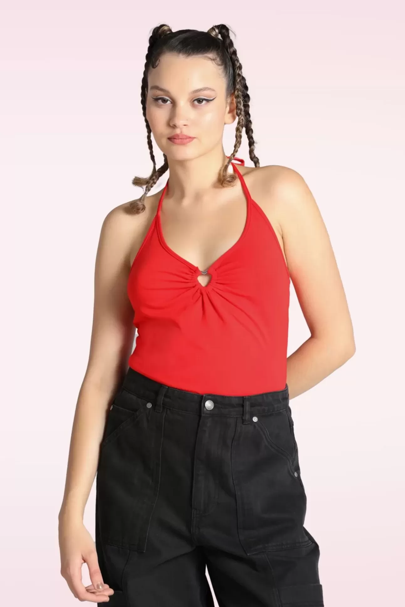 Tops | Bunny Cheryl Top In Rood