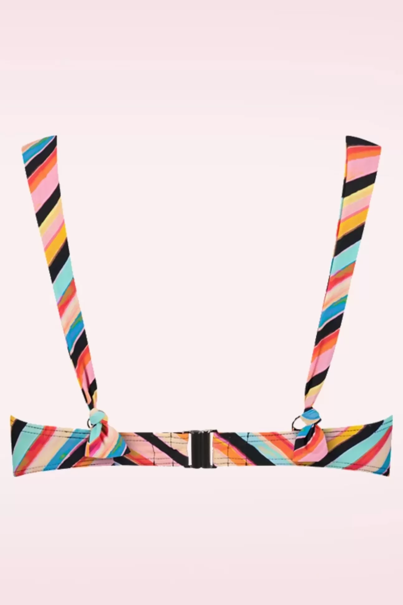 Bikini'S | Cyell Chevron Chic Padded Bikini Top In Multi