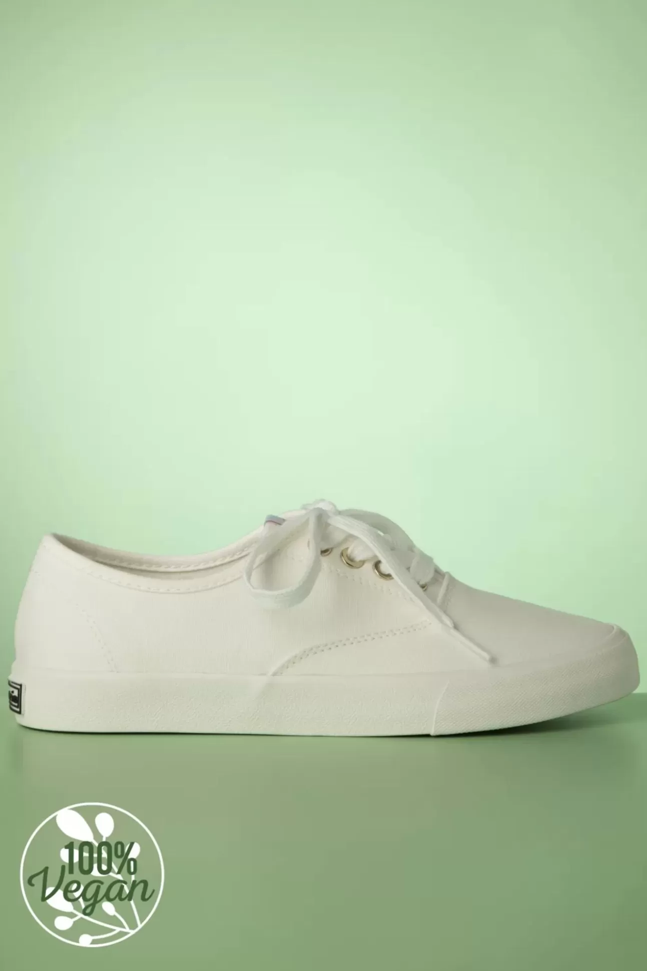 Sneakers | Tamaris Chloe Canvas Sneakers In Gebroken Wit