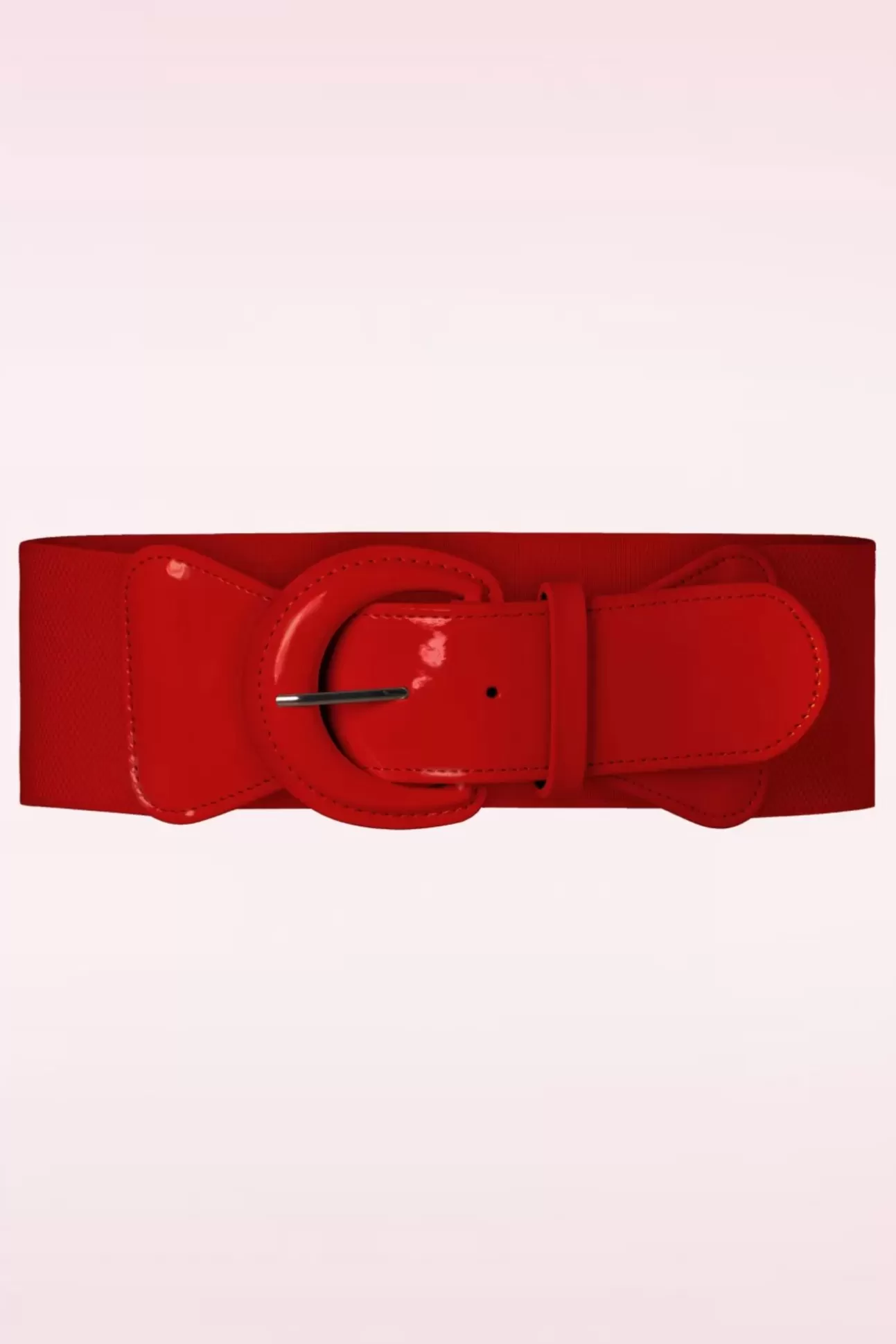 Riemen | Banned Retro Corinne Elastische Riem In Rood