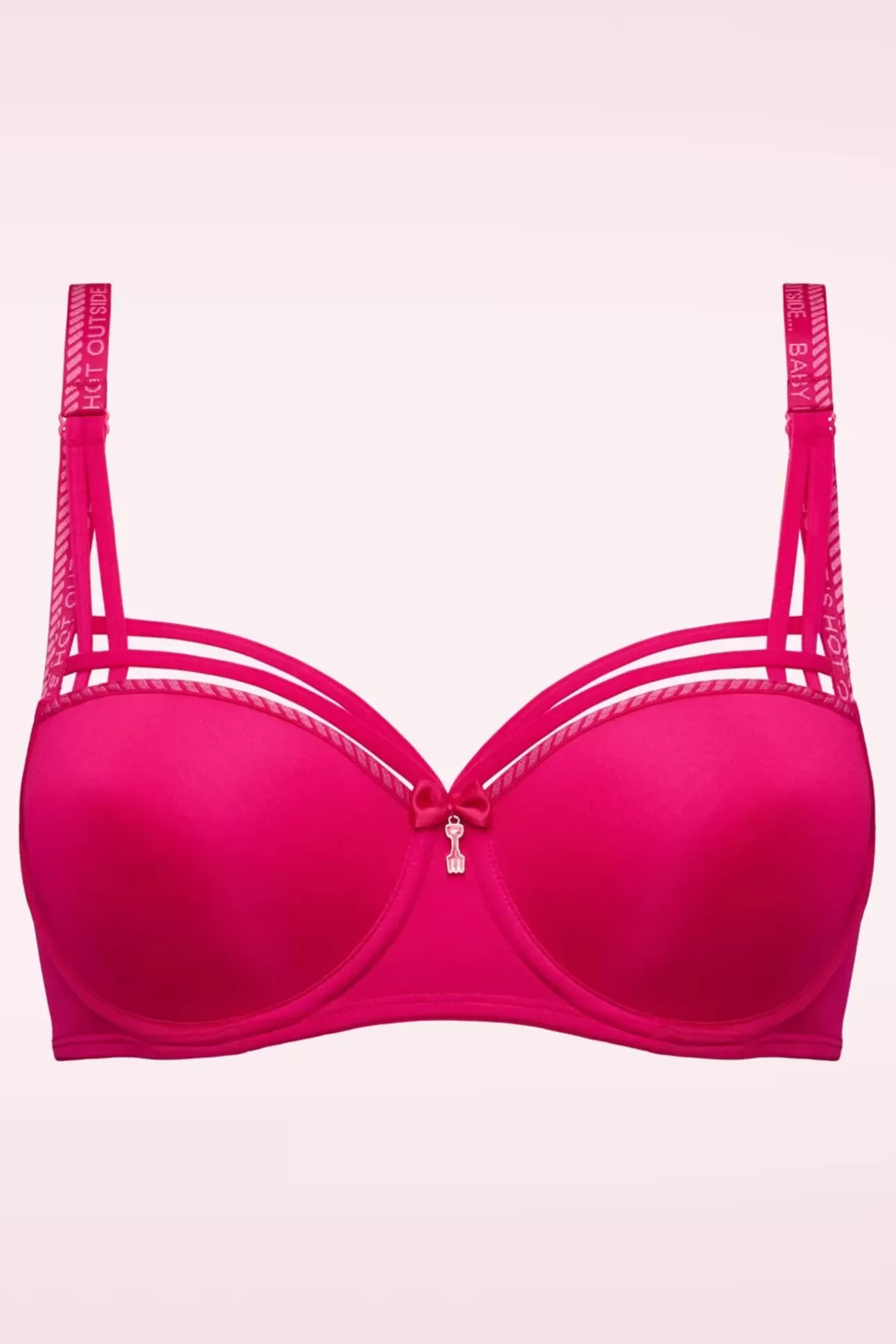 Bh'S | Marlies Dekkers Dame De Paris Padded Balcony Bh In Azalea Rood