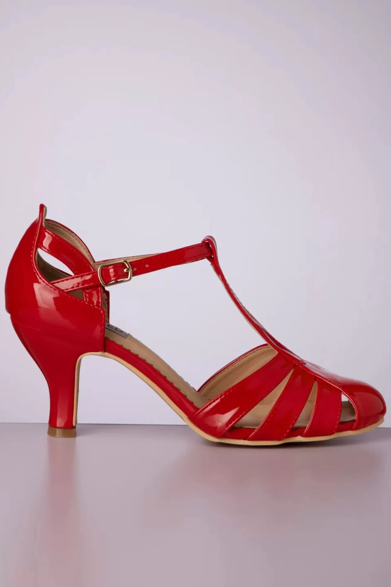 Pumps | Banned Retro Dance Me To The Stars Pumps In Rood