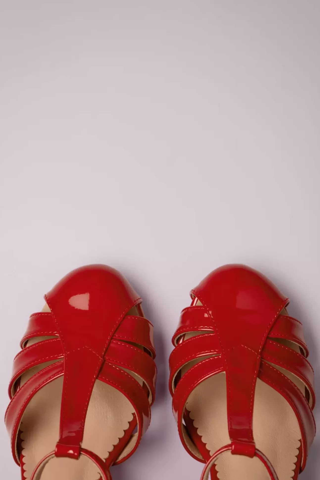 Pumps | Banned Retro Dance Me To The Stars Pumps In Rood