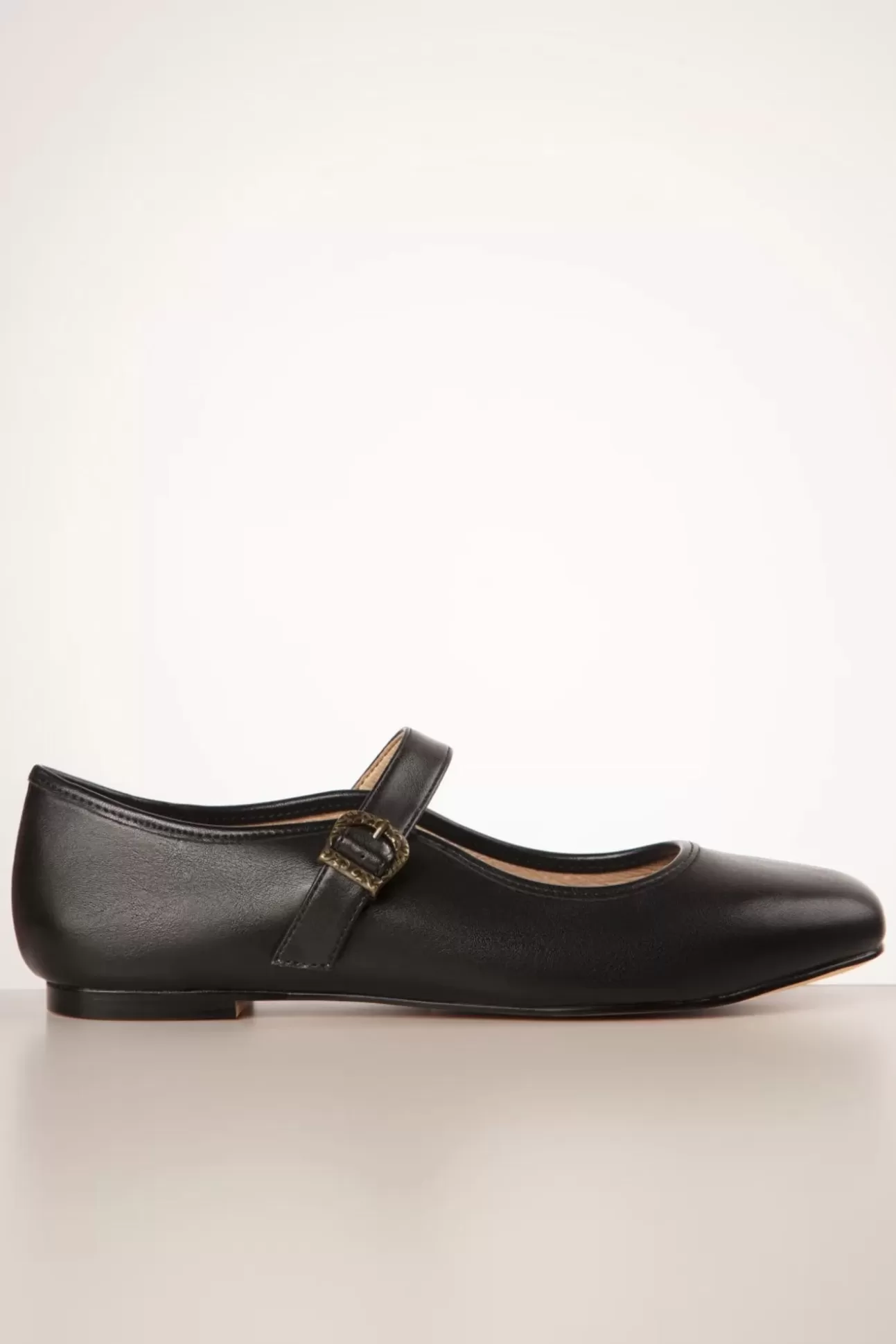 Ballerina'S | Chelsea Crew Dora Mary Jane Ballerina'S In Zwart