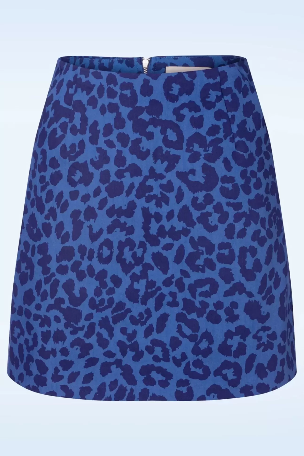 Rokken | Louche Dylan Animal Magic Rok In Blauw