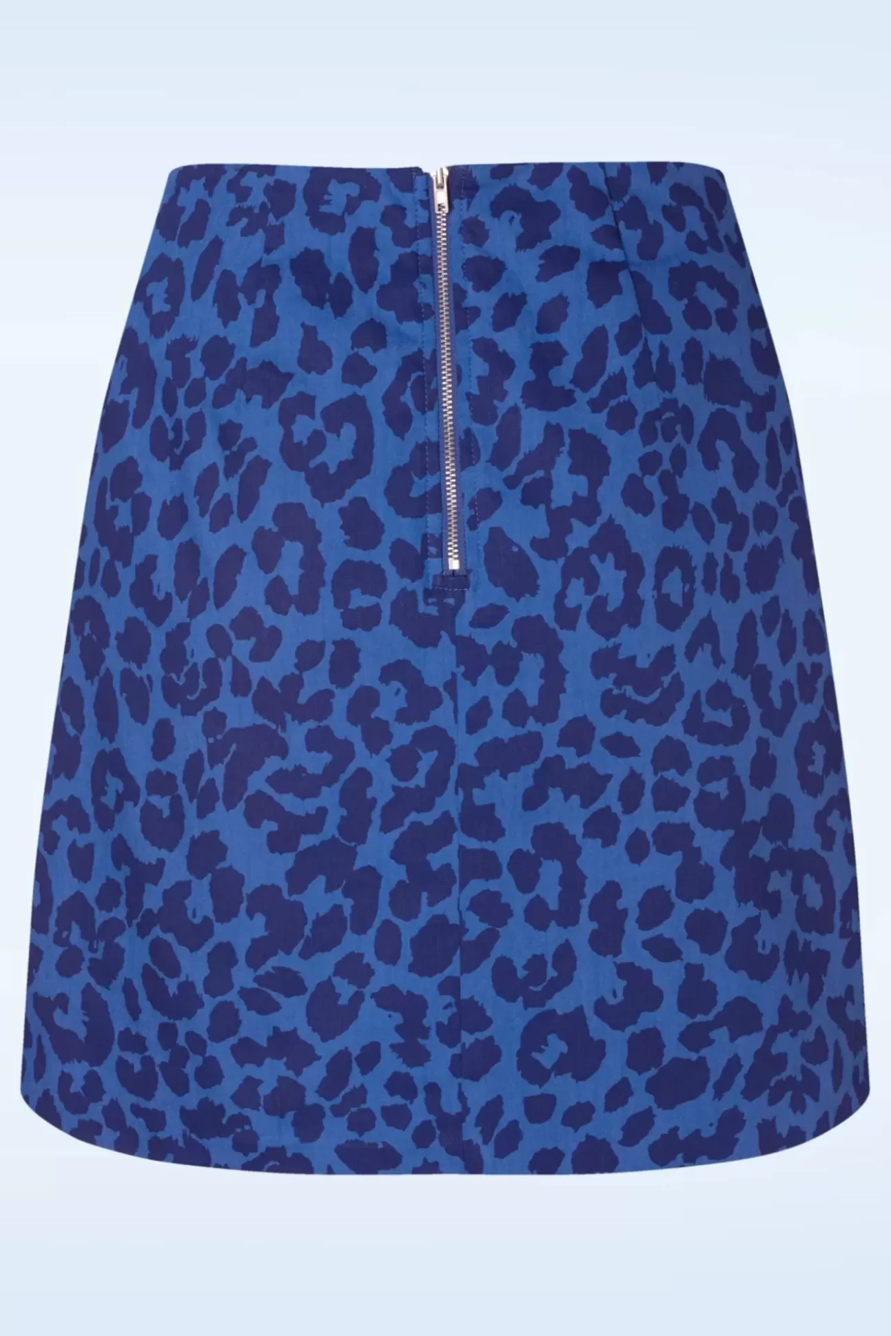 Rokken | Louche Dylan Animal Magic Rok In Blauw