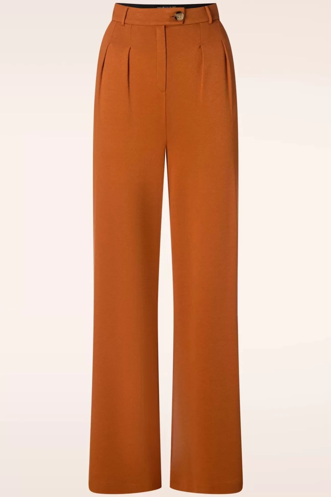 Broeken | King Louie Fintan Milano Crepe Pantalon In Karamel