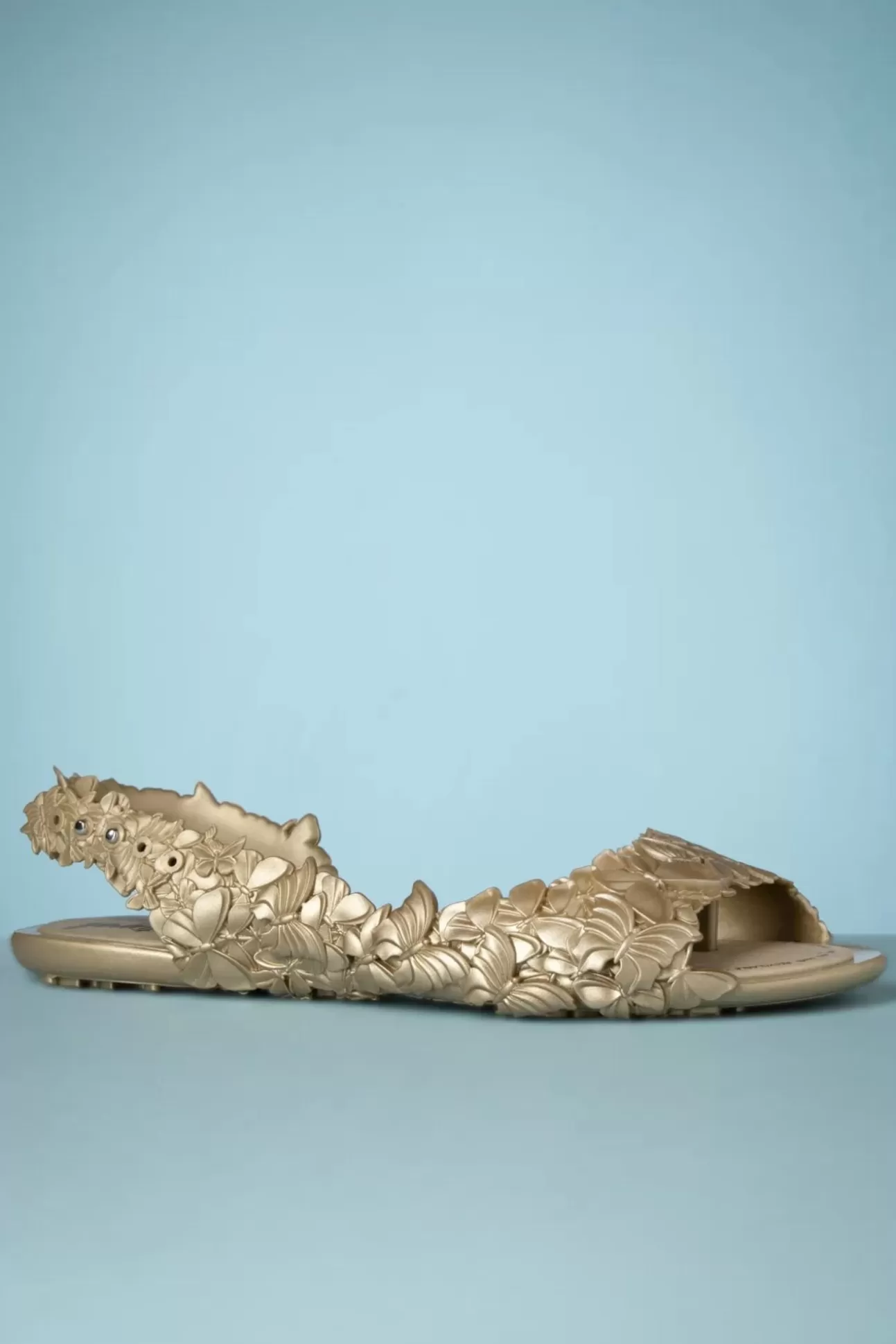 Slippers | Sunies Flexi Butterfly Flipflop Sandalen In Goud