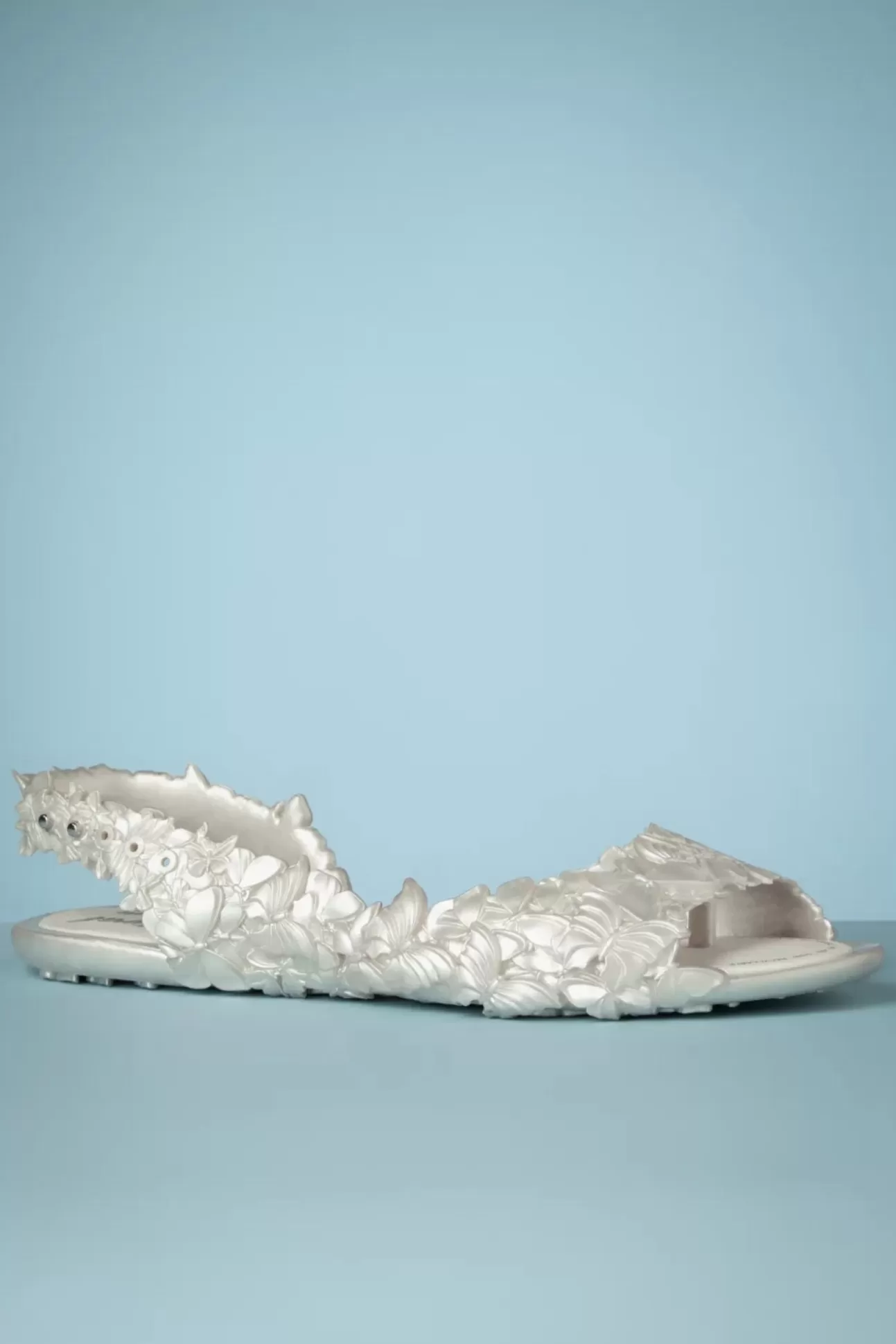 Slippers | Sunies Flexi Vlinder Flipflop Sandalen In Pearl