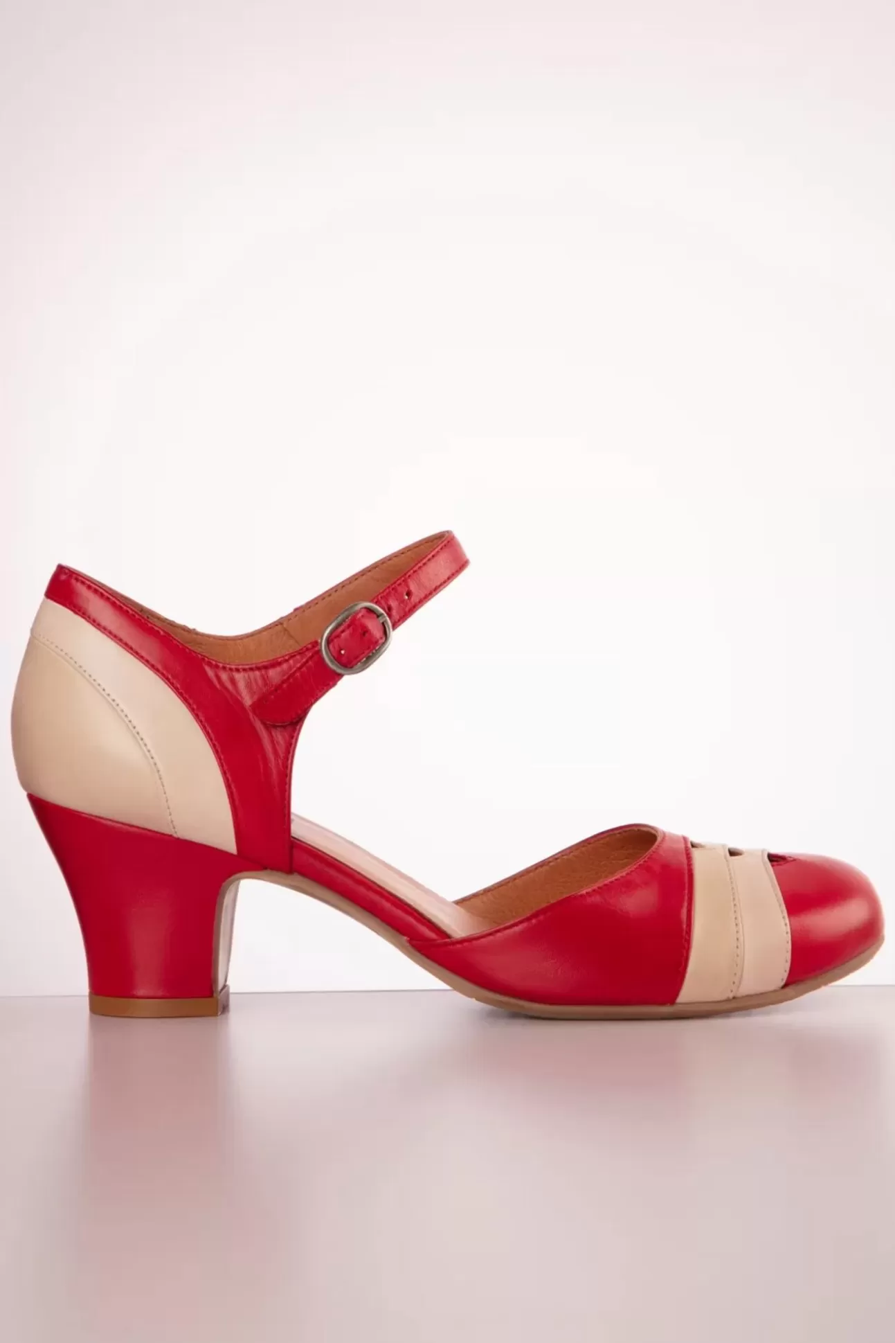 Pumps | Miz Mooz Frenchy Mary Jane Pumps In Rood