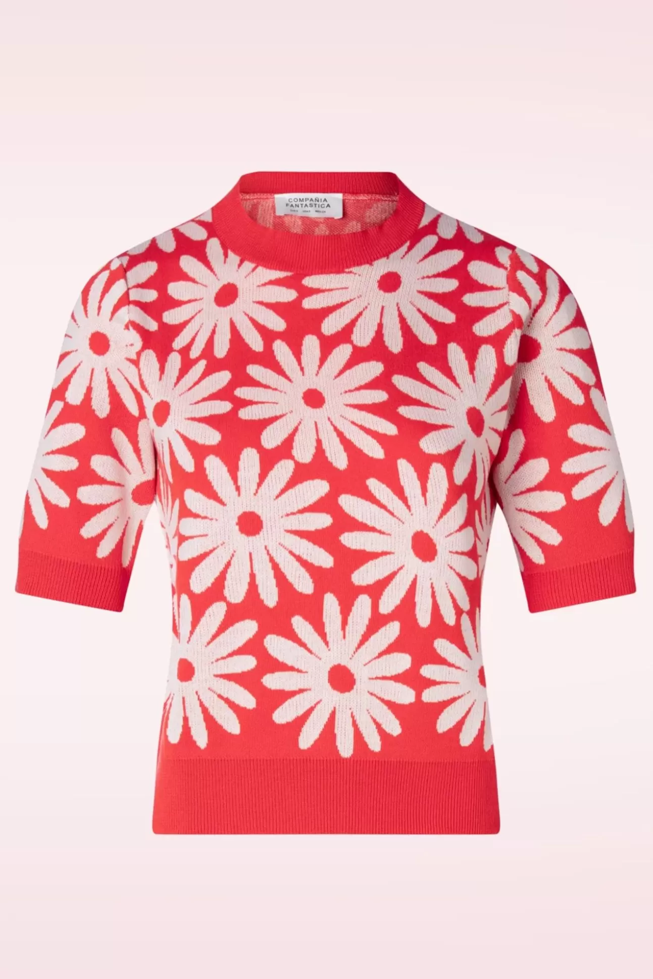 Truitjes | Compania Fantastica Freya Flower Jumper In Rood