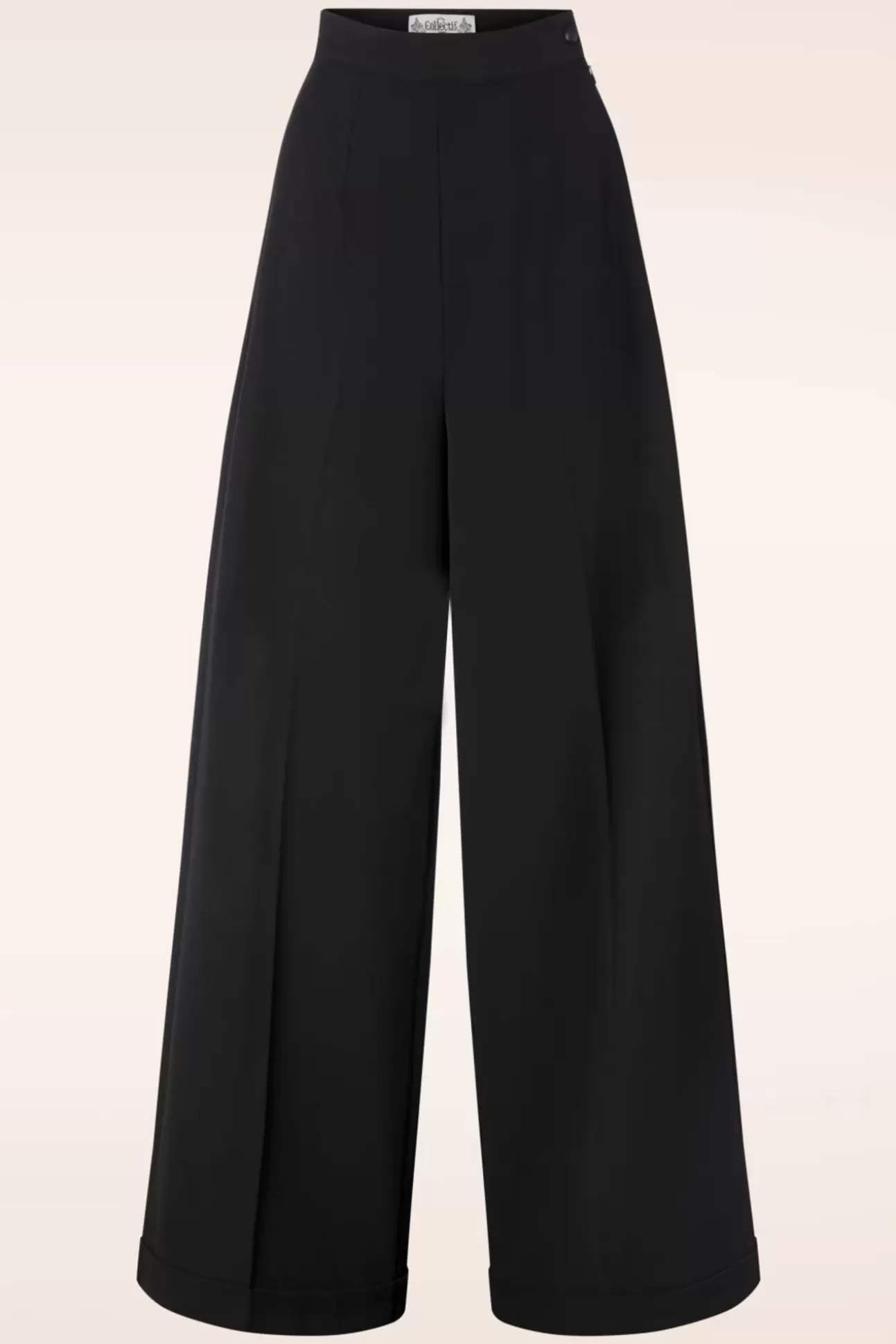 Broeken | Collectif Clothing Gerilynn Pantalon In Zwart