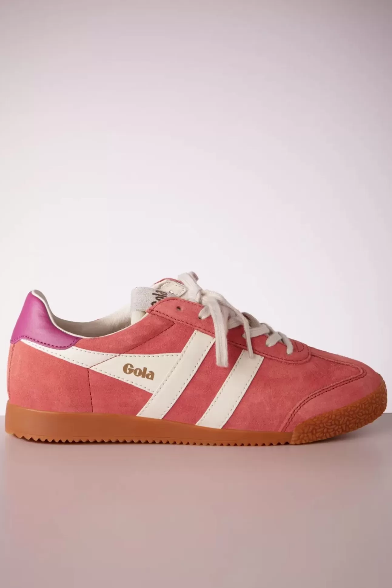 Sneakers | Gola Elan Suede Sneakers In Koraal