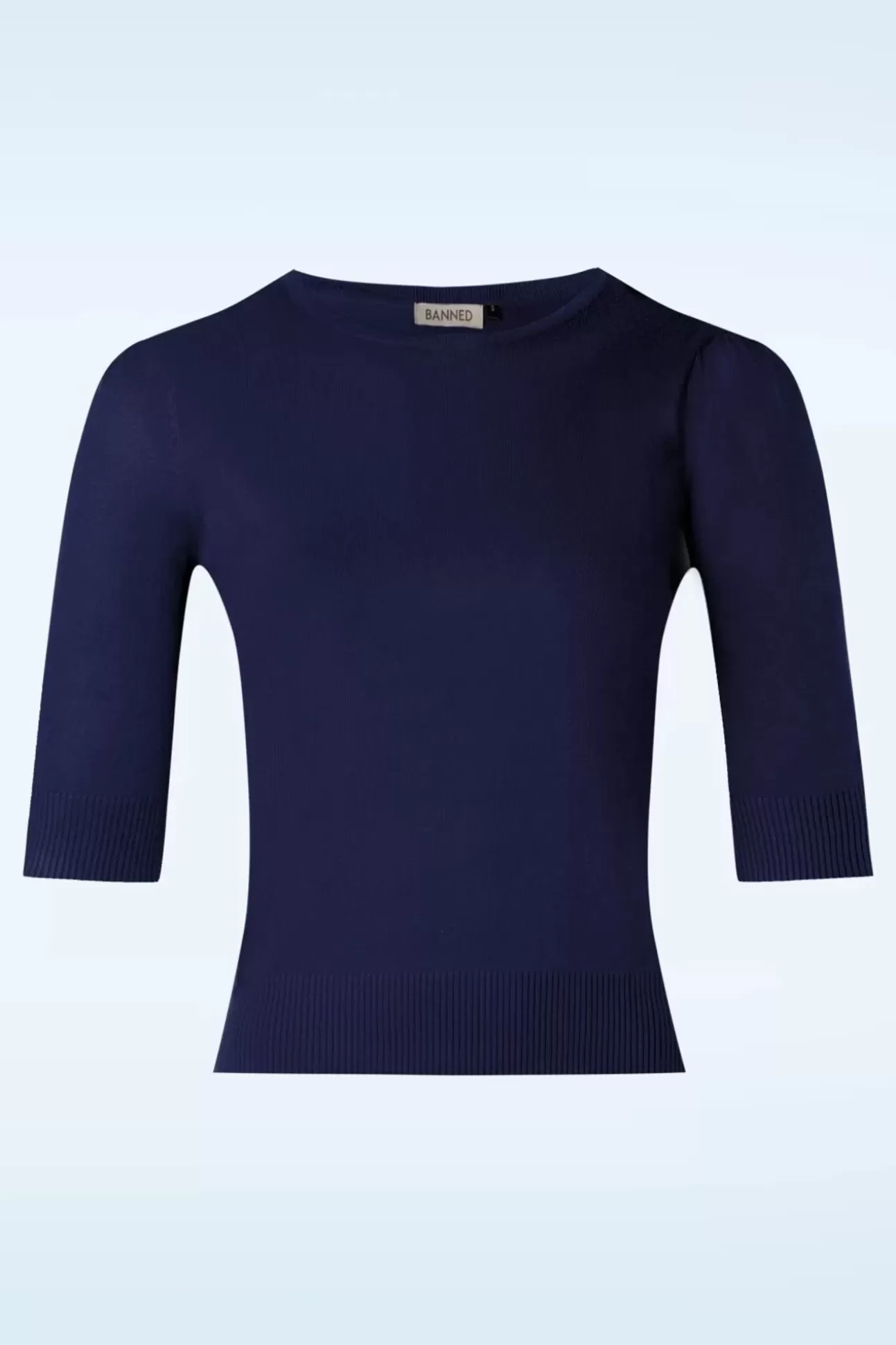 Truitjes | Banned Retro Grace Jumper In Marineblauw