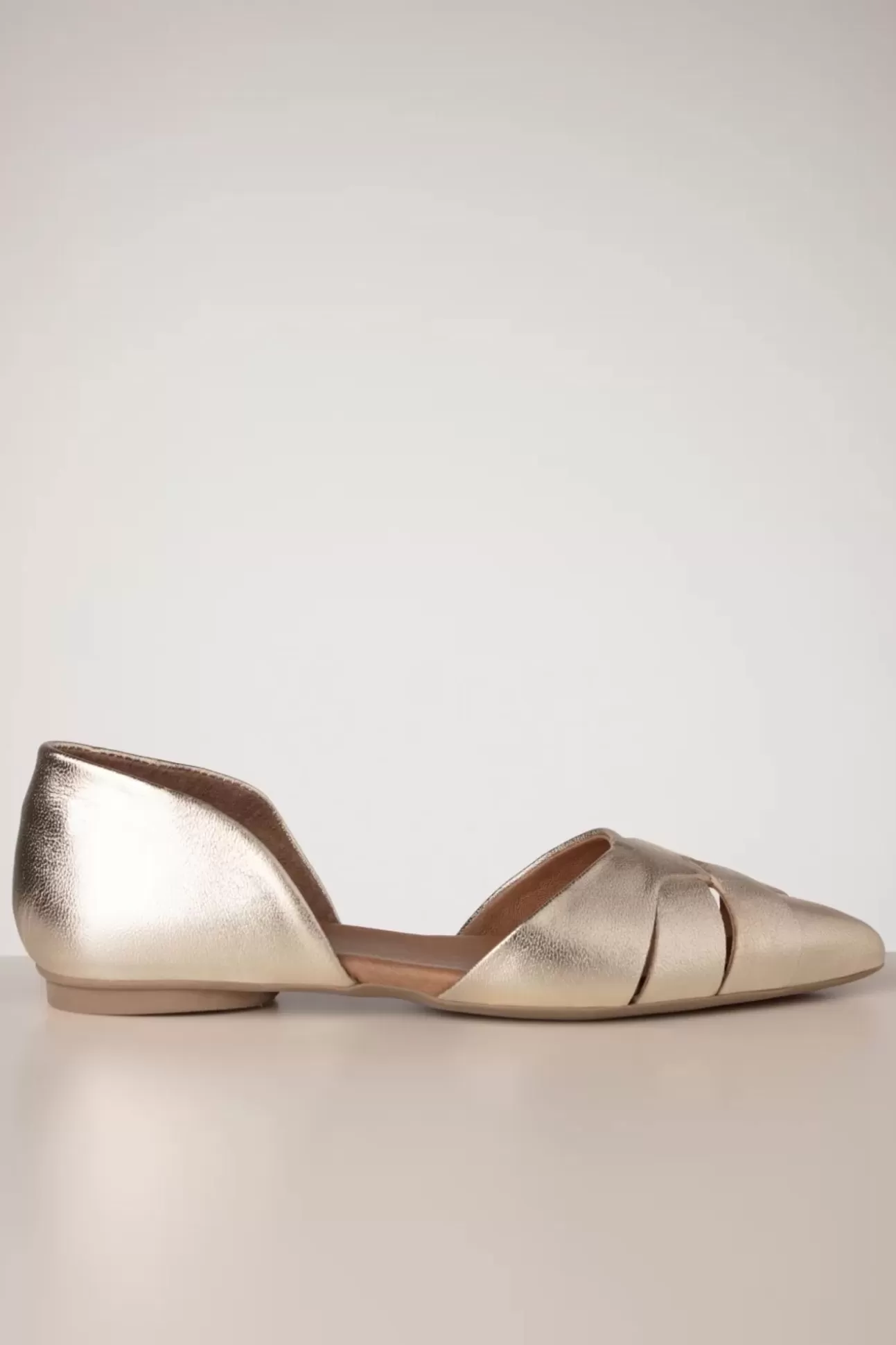 Ballerina'S | Miz Mooz Jade Ballerina In Goud Metallic