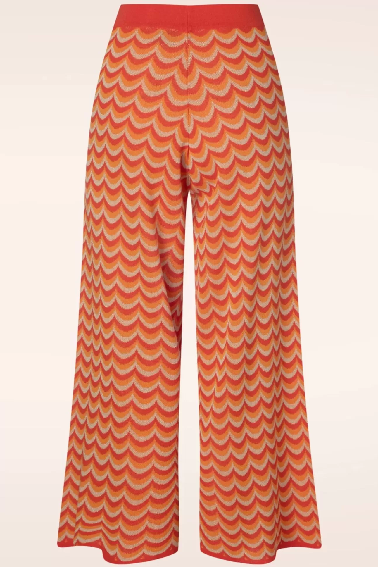 Broeken | WNT Collection Jessie Waves Broek In Oranje