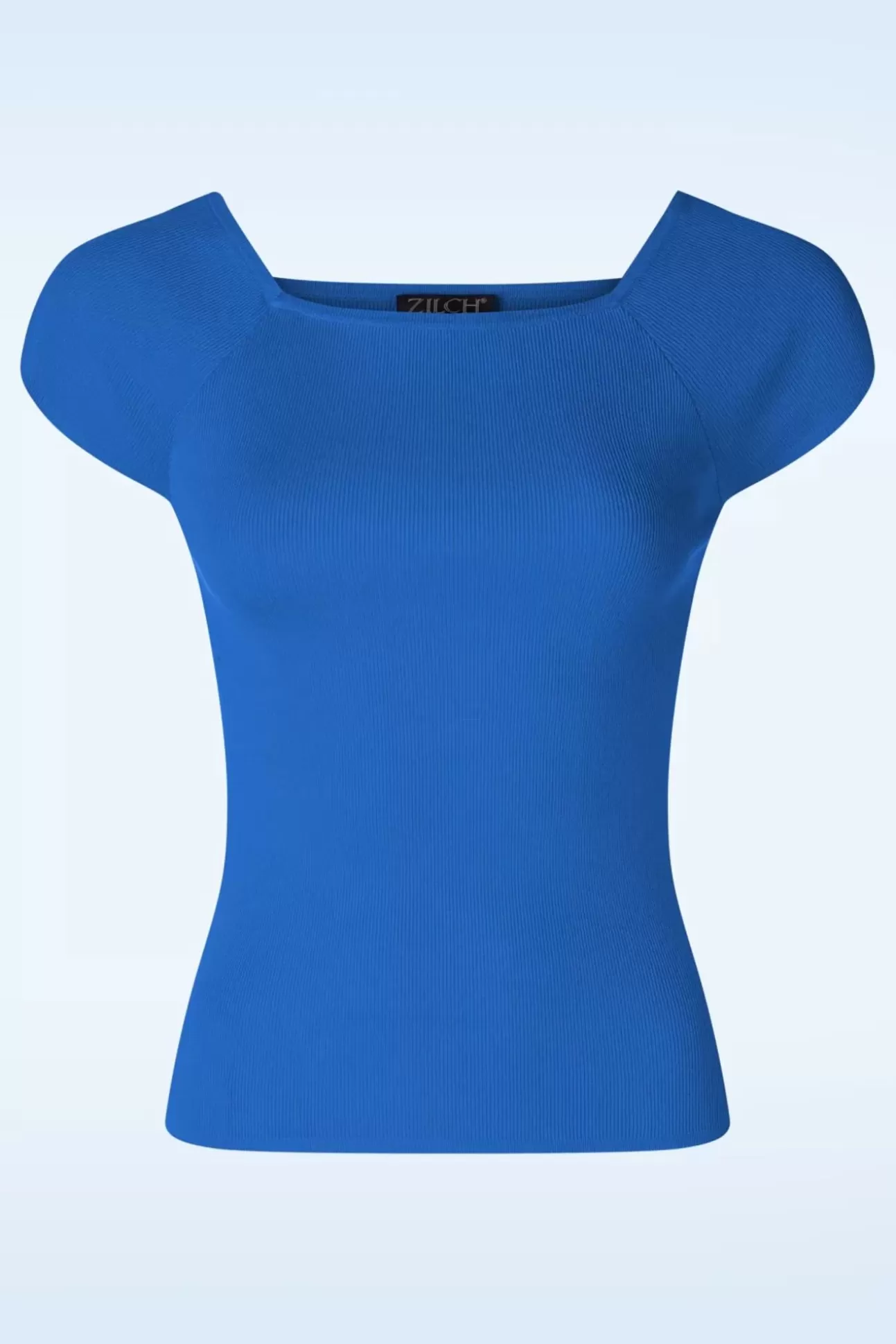 Tops | Zilch Kaylie Top In Disco Blauw