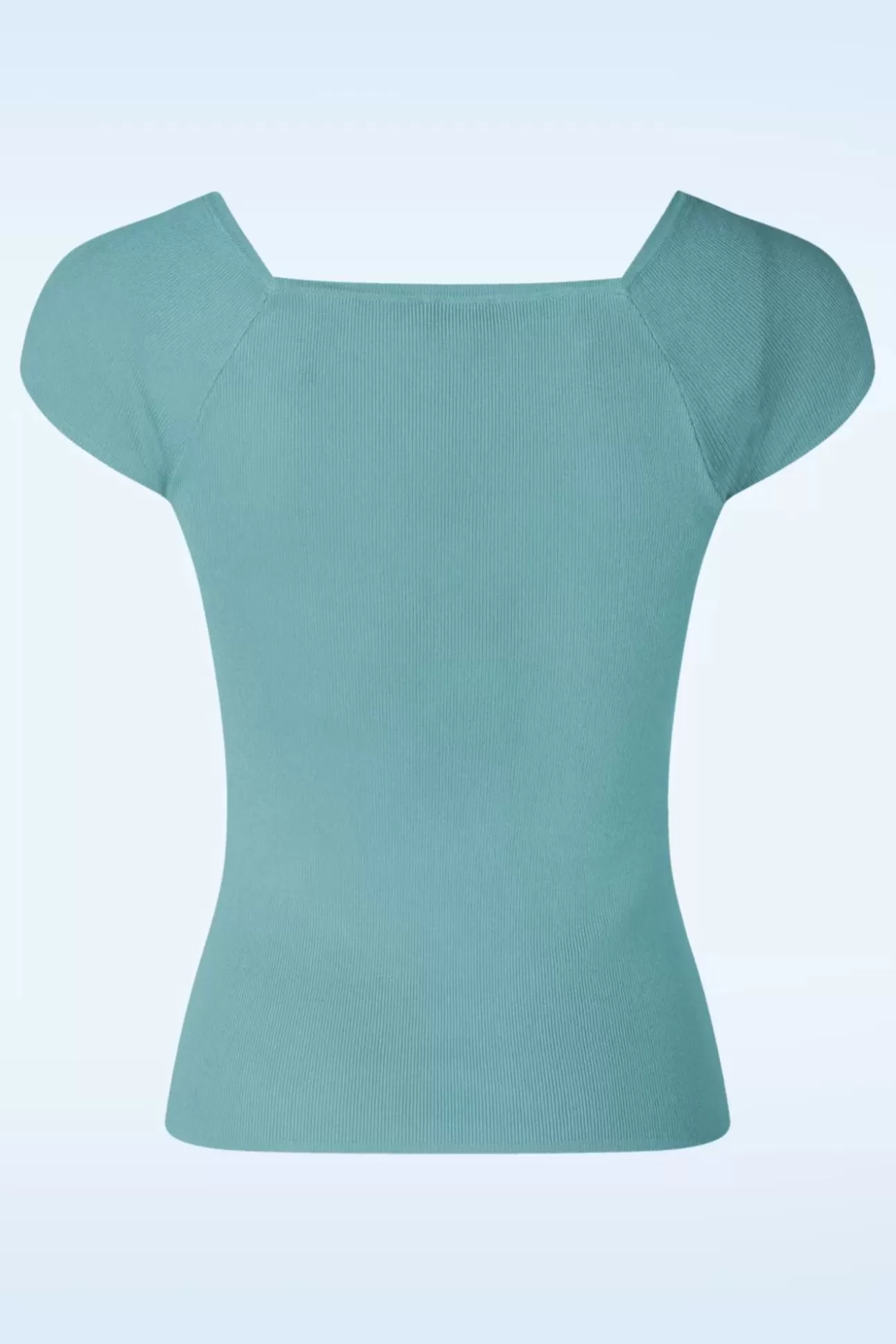 Tops | Zilch Kaylie Top In Porselein Blauw