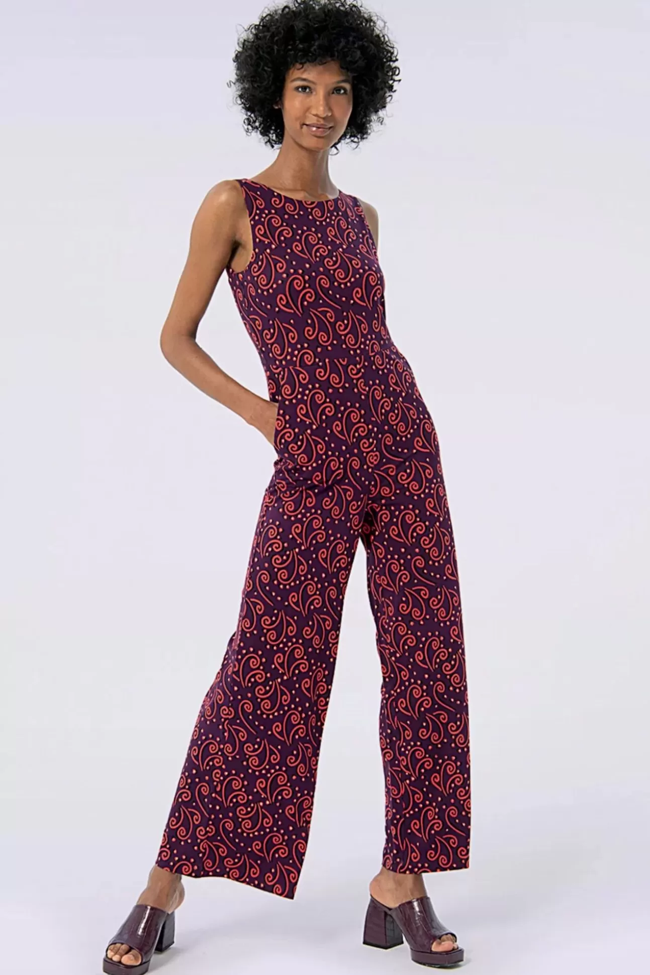 Playsuits & Jumpsuits | Surkana Keira Jumpsuit In Maroon