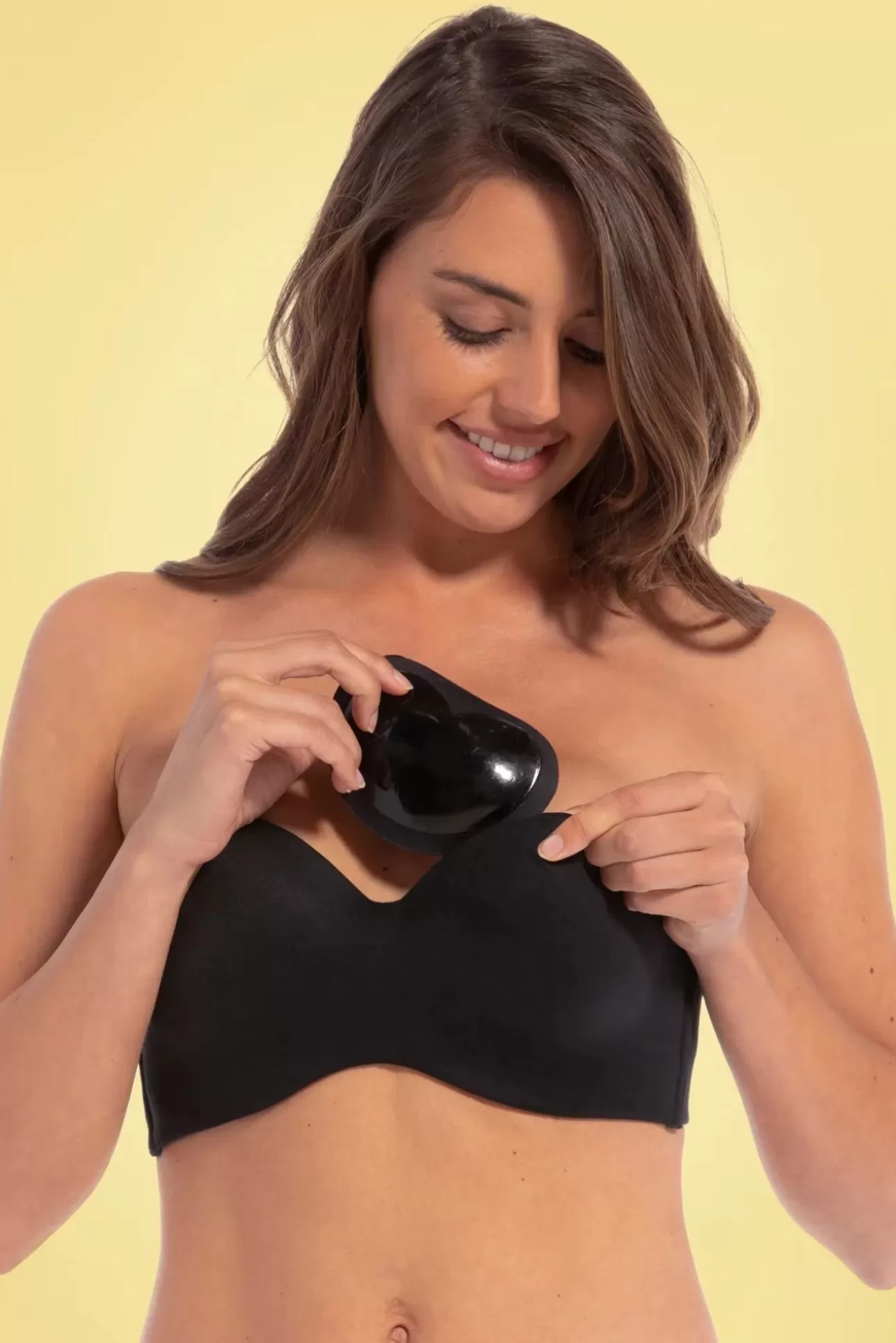 Bh'S | MAGIC Bodyfashion Kleverige Push-Up Bh-Cups In Zwart