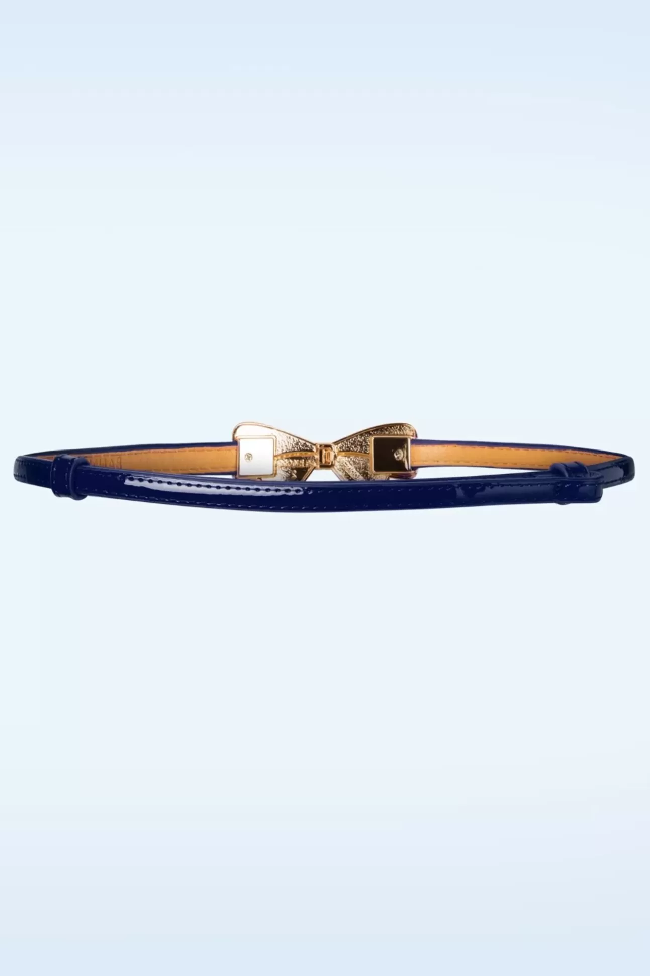 Riemen | Banned Retro Lana Bow Riem In Donker Blauw