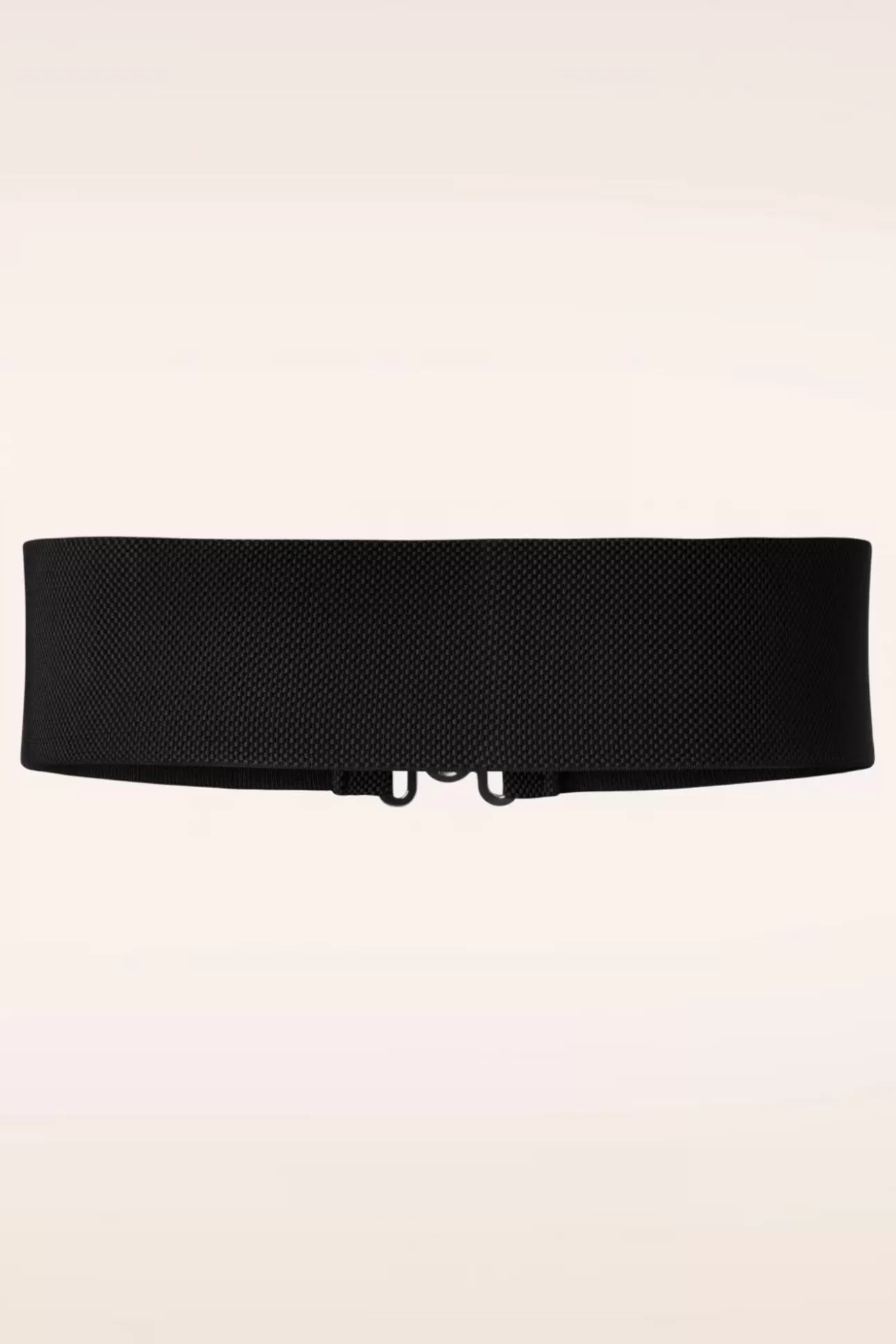 Riemen | Banned Retro Lauren Vintage Stretchriem In Zwart