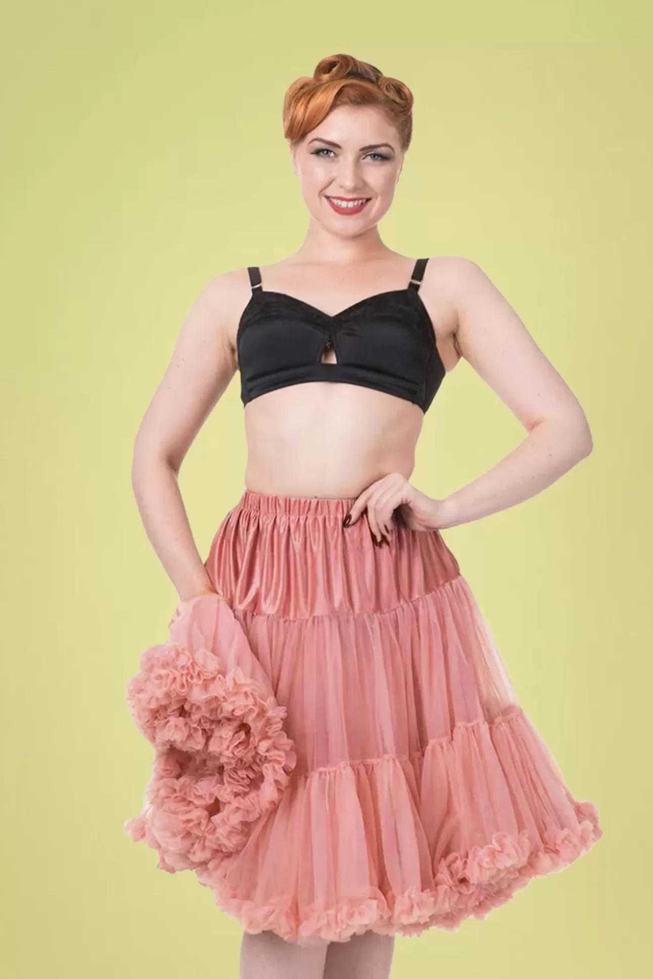 Petticoats | Banned Retro Lola Lifeforms Petticoat In Vintage Roze