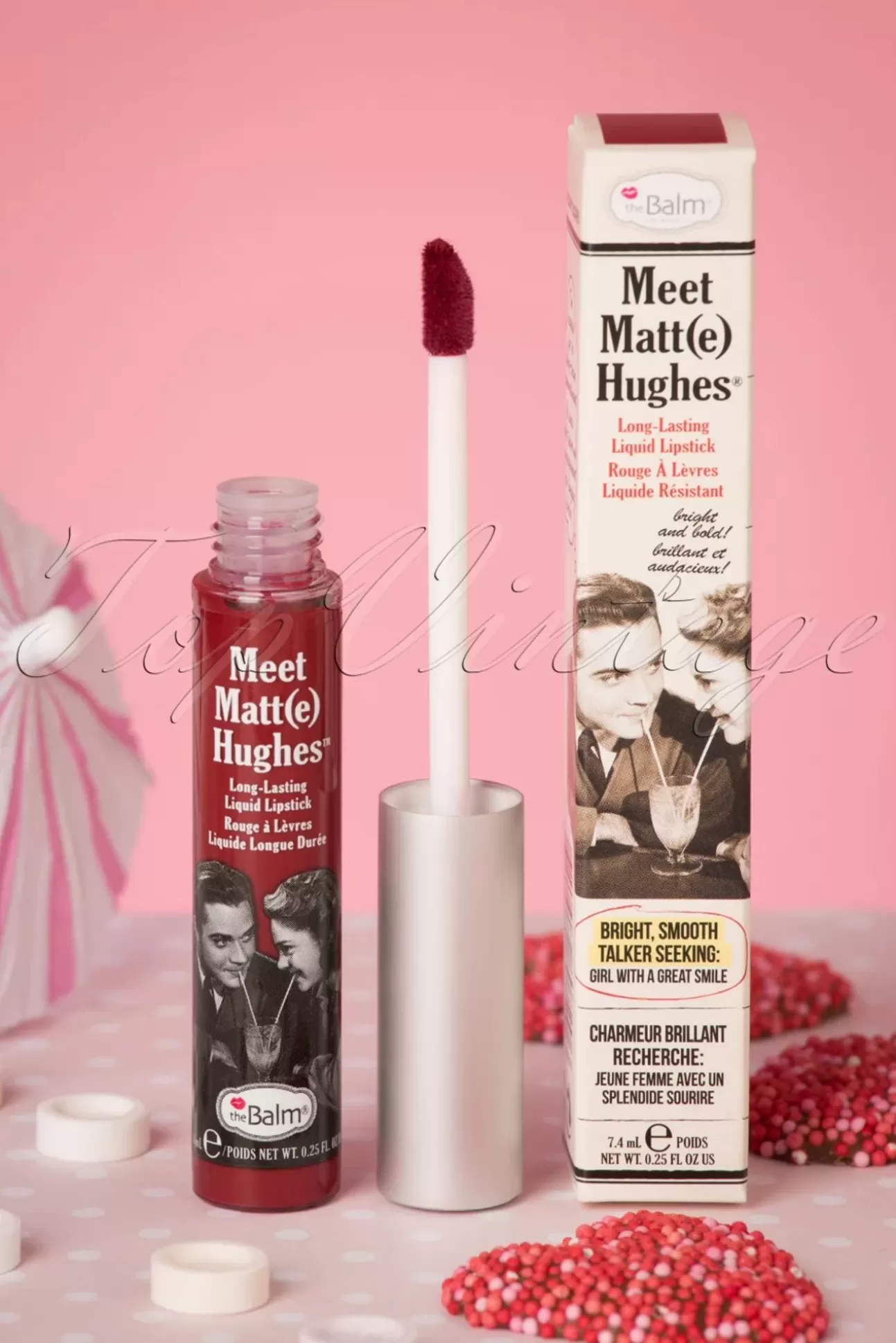 Make-Up | The Balm Maak Kennis Met Matte Hughes In Loyal Deep Red