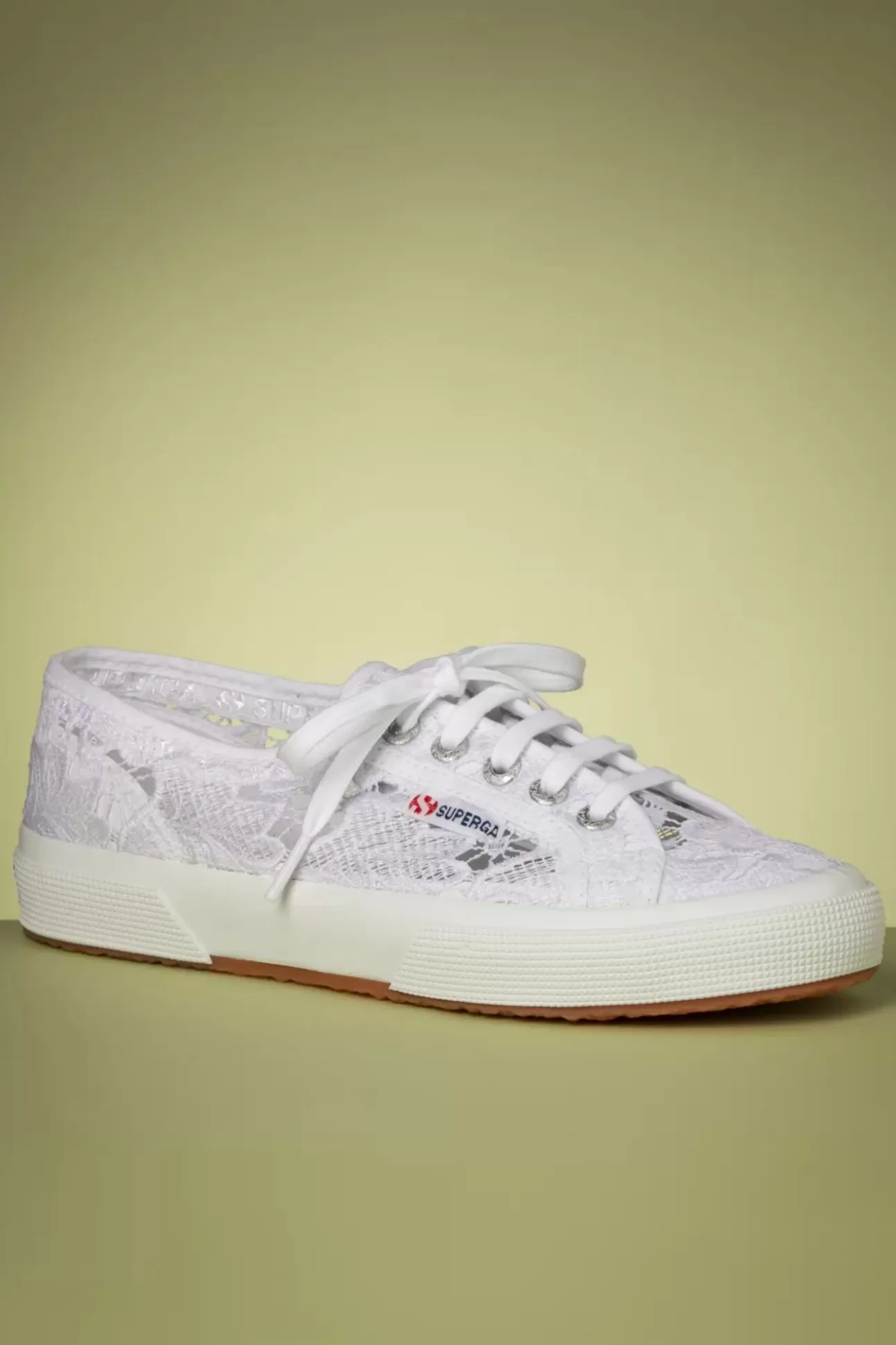 Sneakers | Superga Macrame Sneakers In Wit