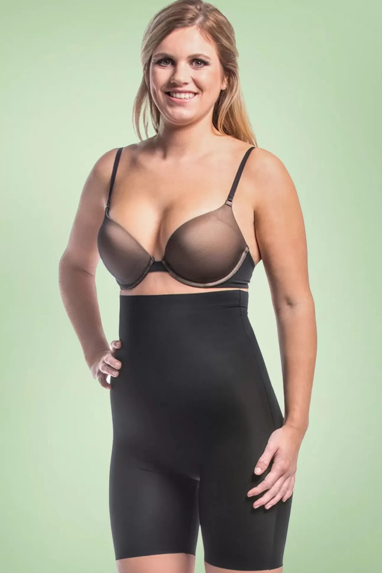 Shapewear | MAGIC Bodyfashion Maxi Sexy Hallo Bermuda In Zwart