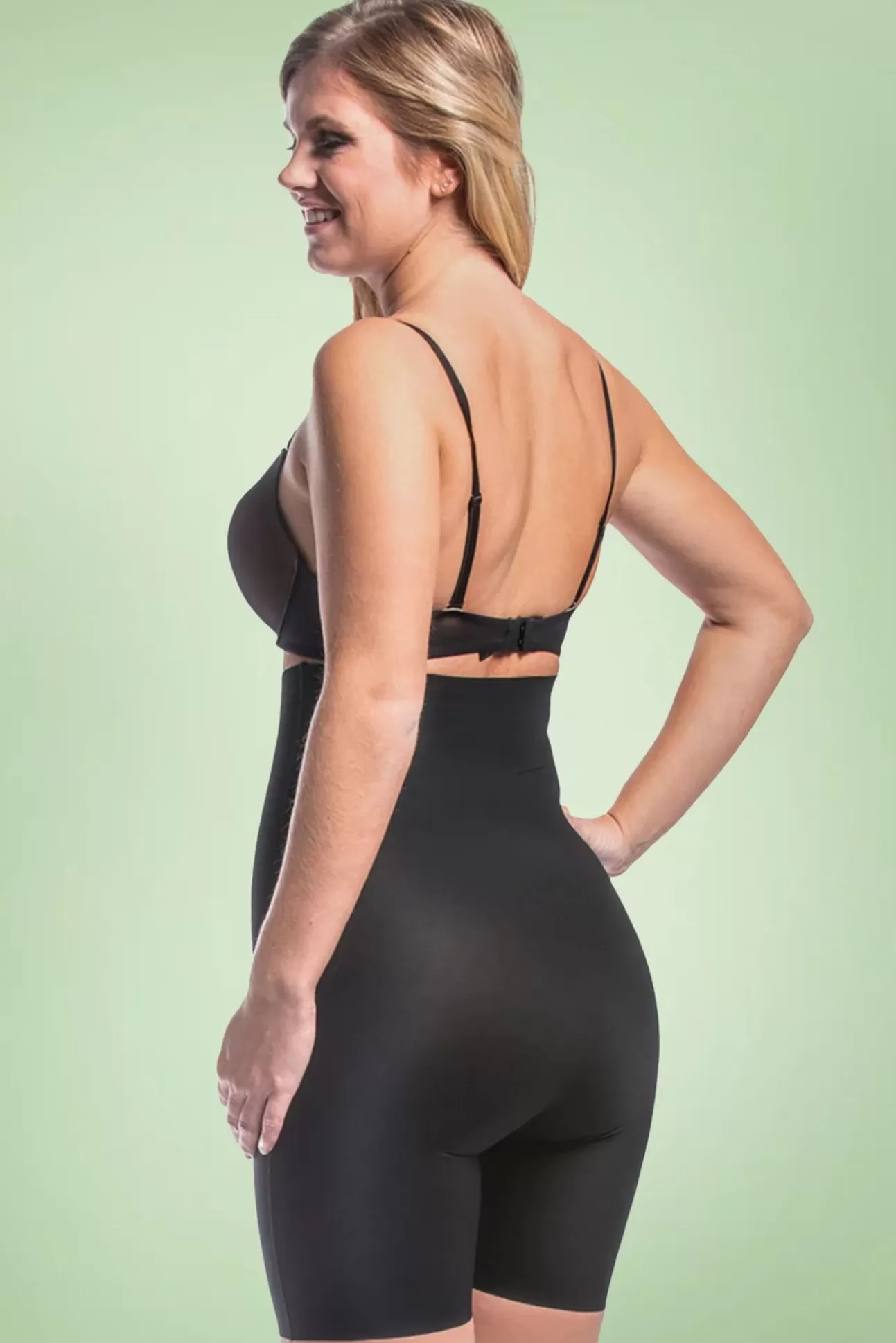 Shapewear | MAGIC Bodyfashion Maxi Sexy Hallo Bermuda In Zwart